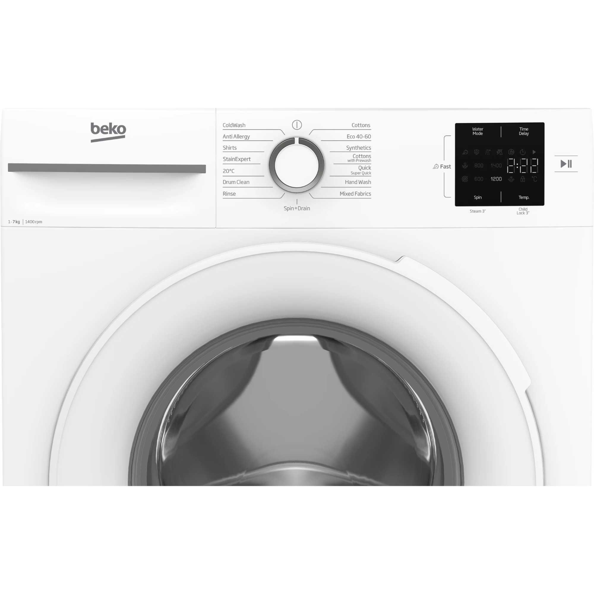 7kg 1200rpm Washing Machine - BM1WT3721W