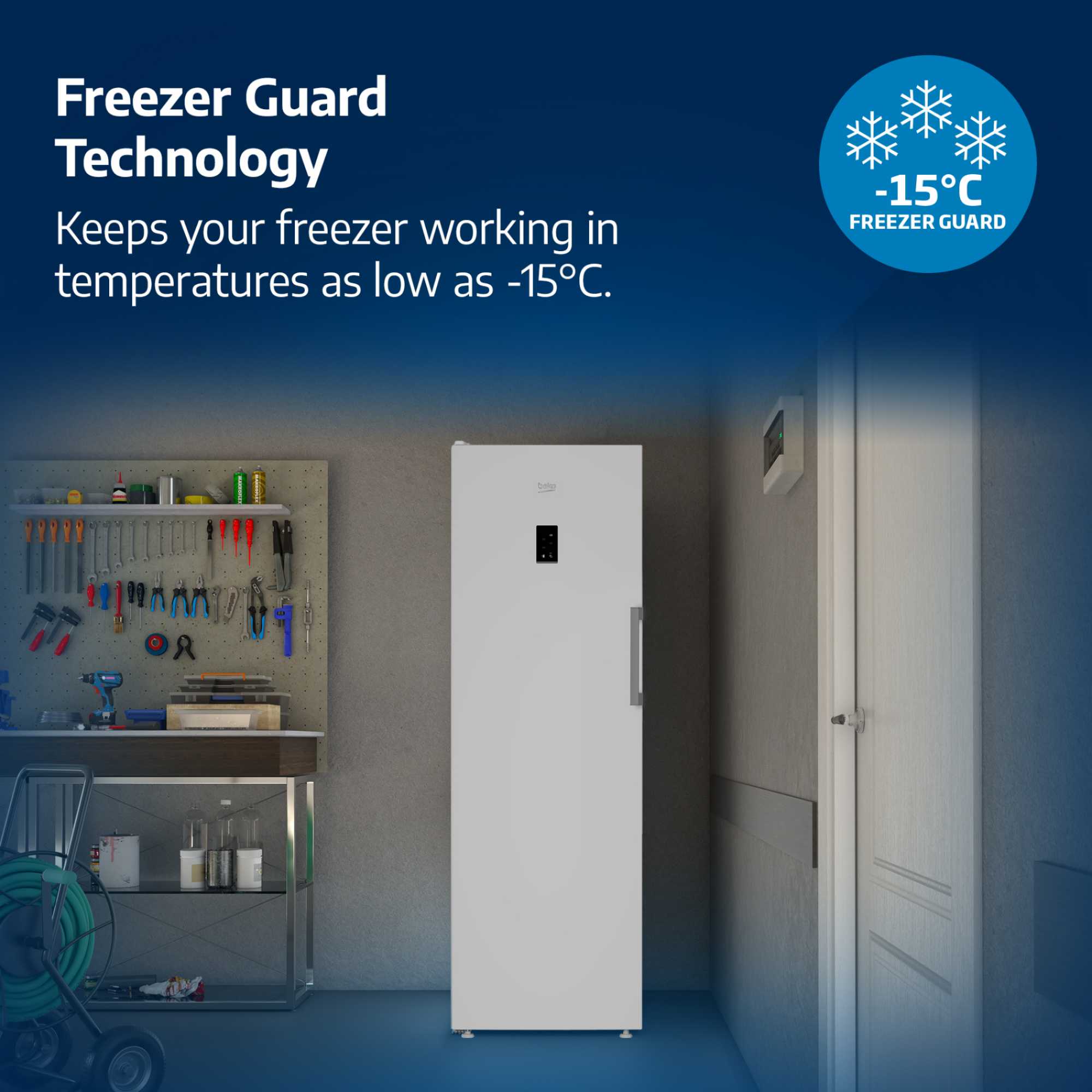 Fridge Freezer 40/60 Frost Free - White - CFG4501W