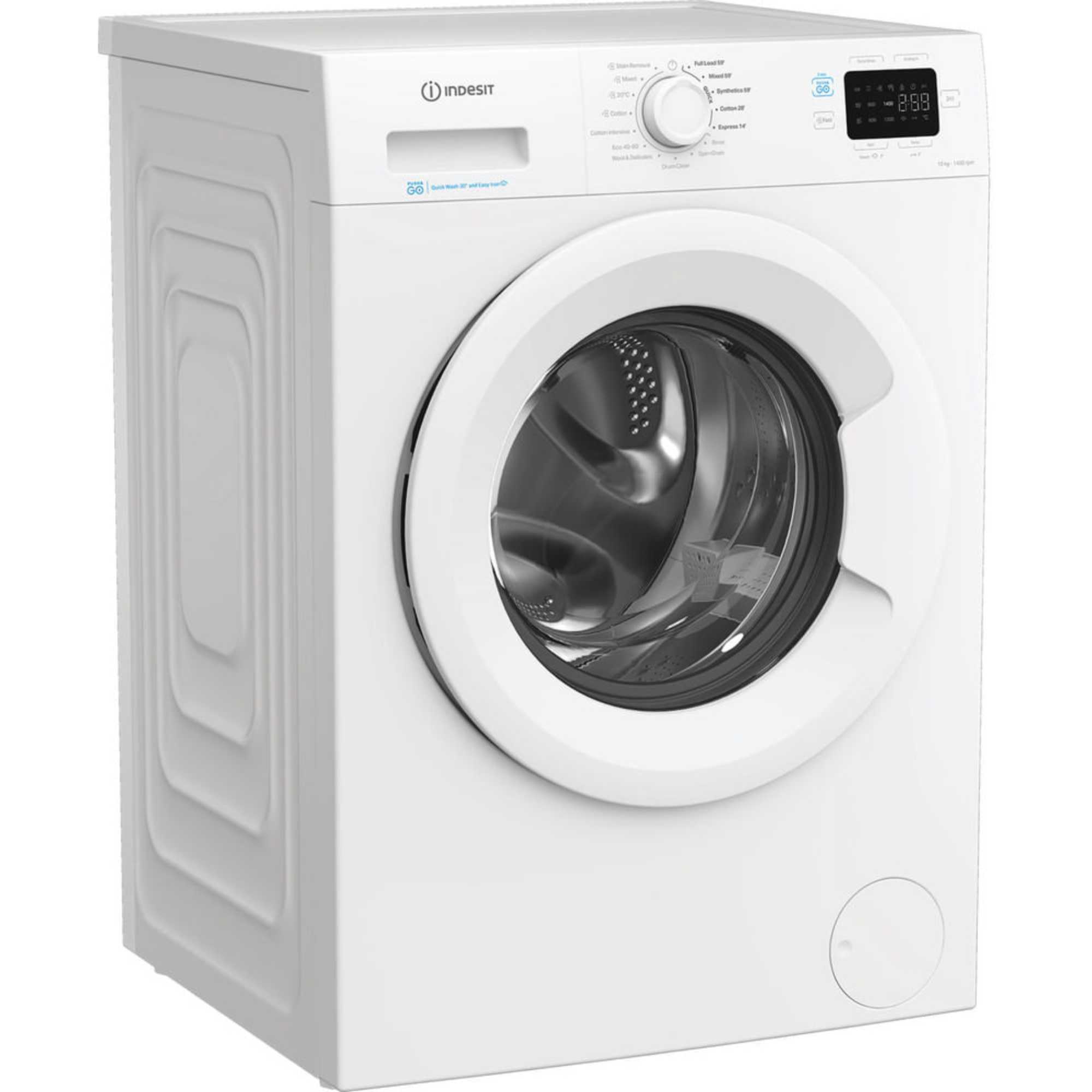 Push&Go 10kg 1400rpm Washing Machine - IP 1046 PUSH&GO UK
