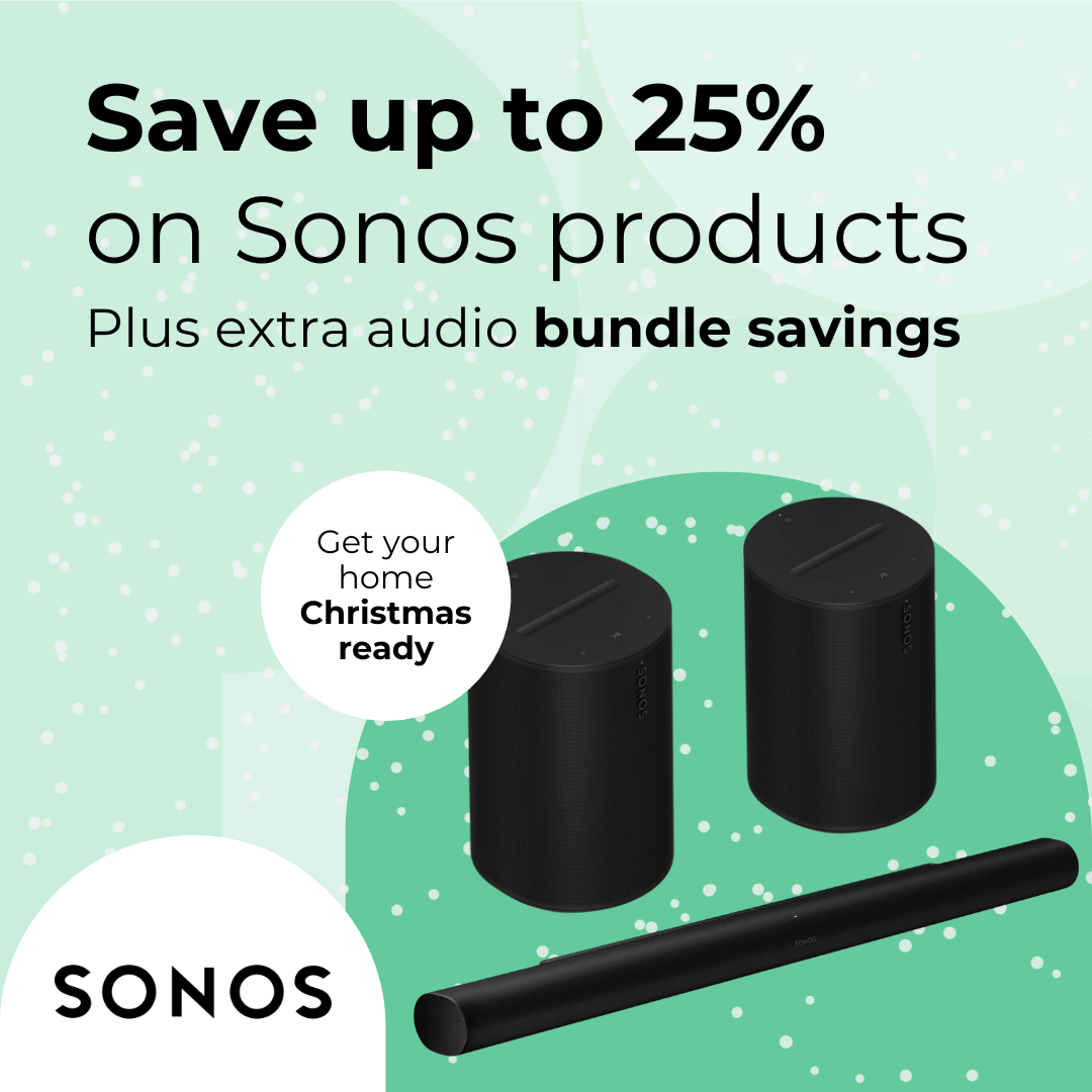 Save up to 25% on Sonos