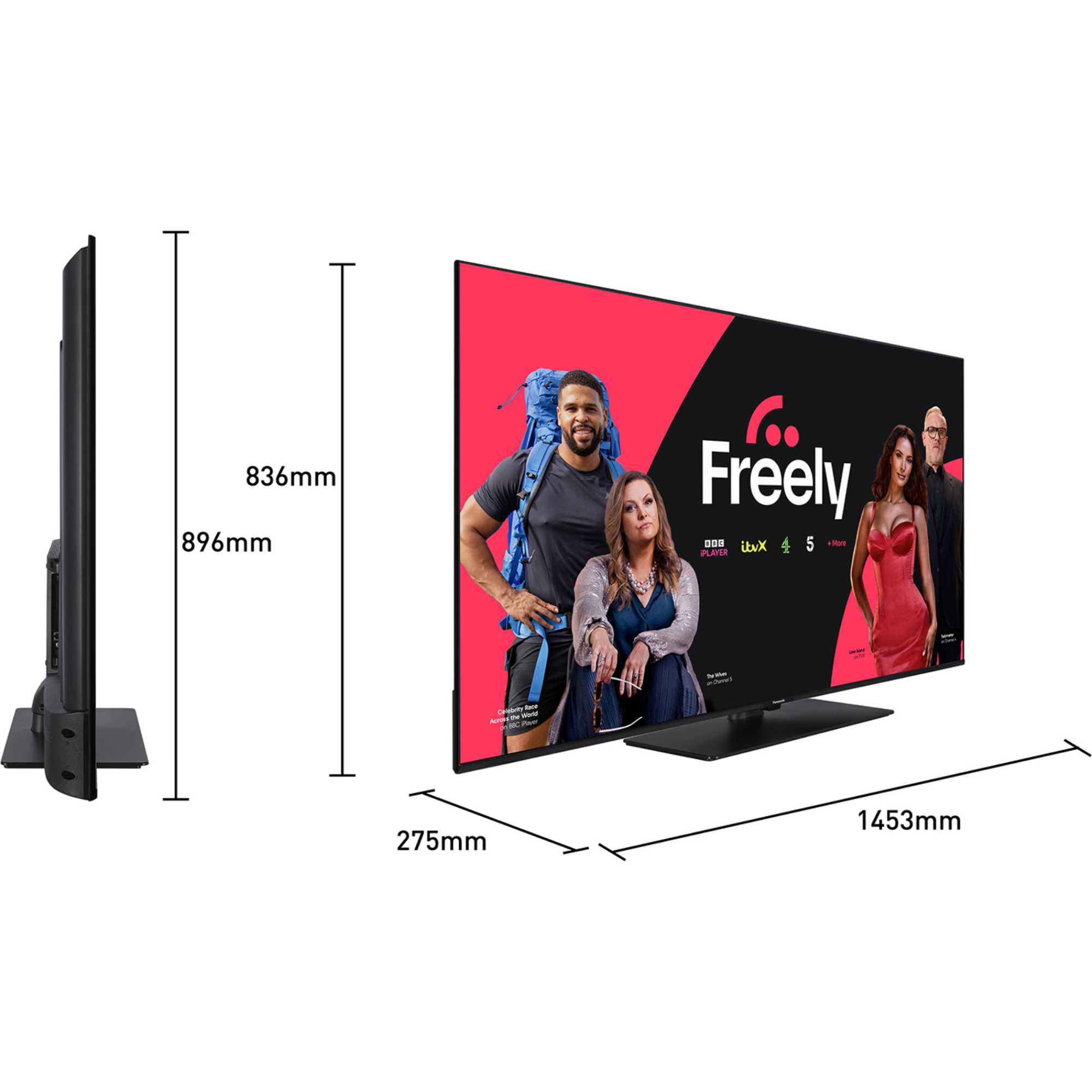 W61AEY 65" 4K Ultra HD LED HDR Smart TV - TB-65W61AEY