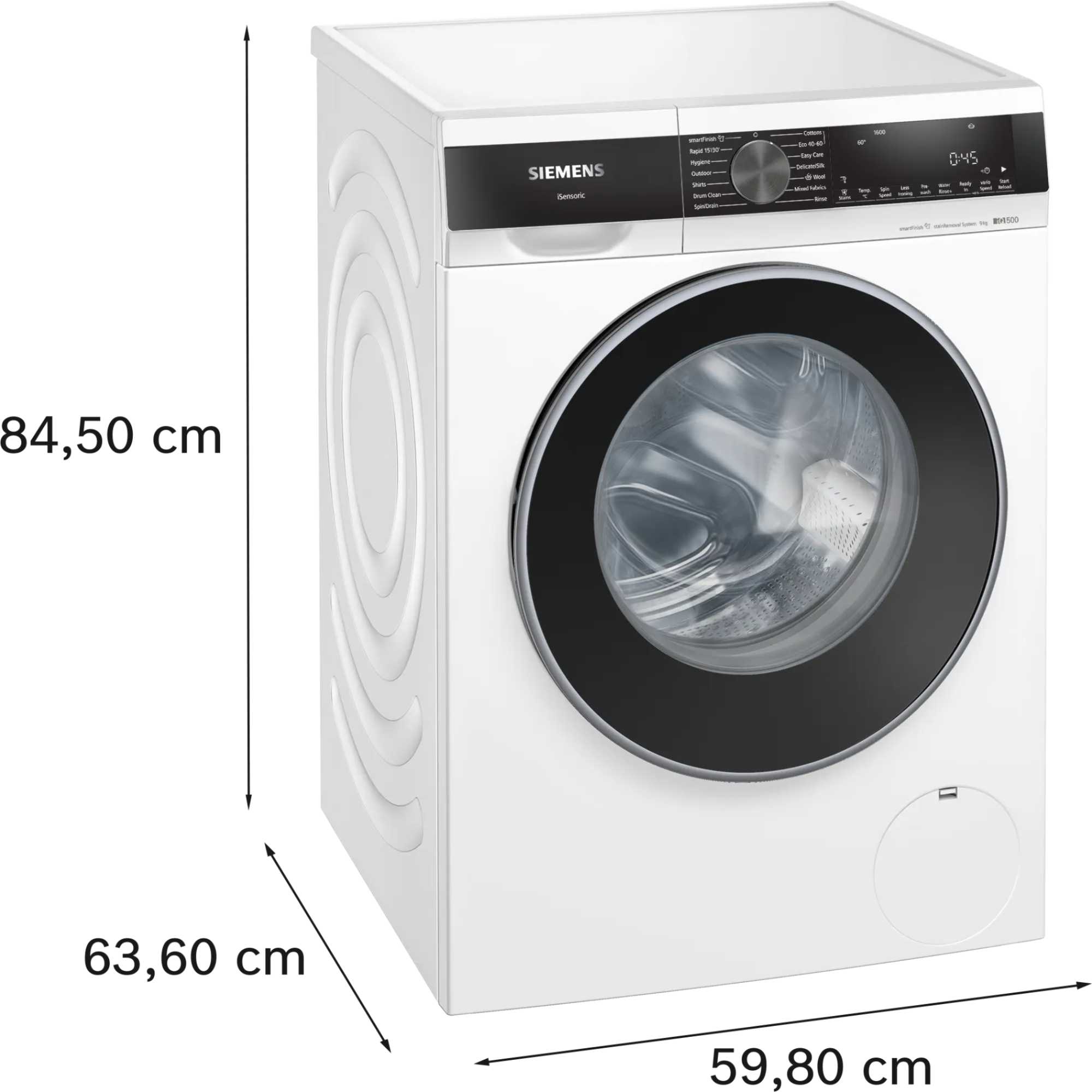 iQ500 9kg 1600rpm Washing Machine - WG46G2Z1GB