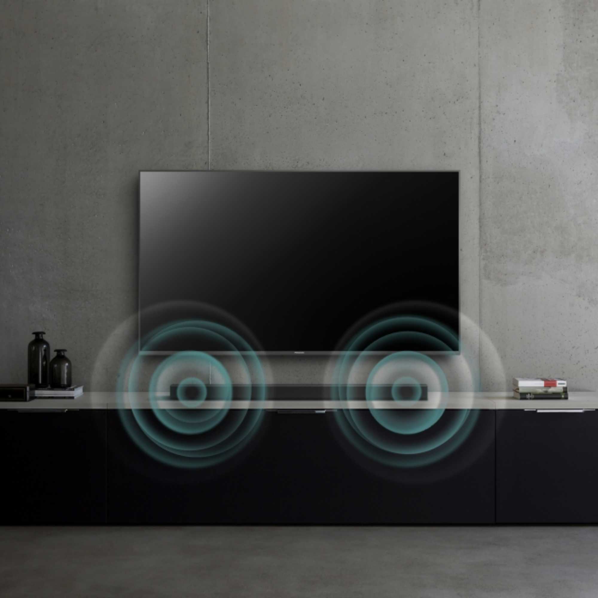 SC-HTB400EBK 2.1Ch Soundbar with Built-In Subwoofer