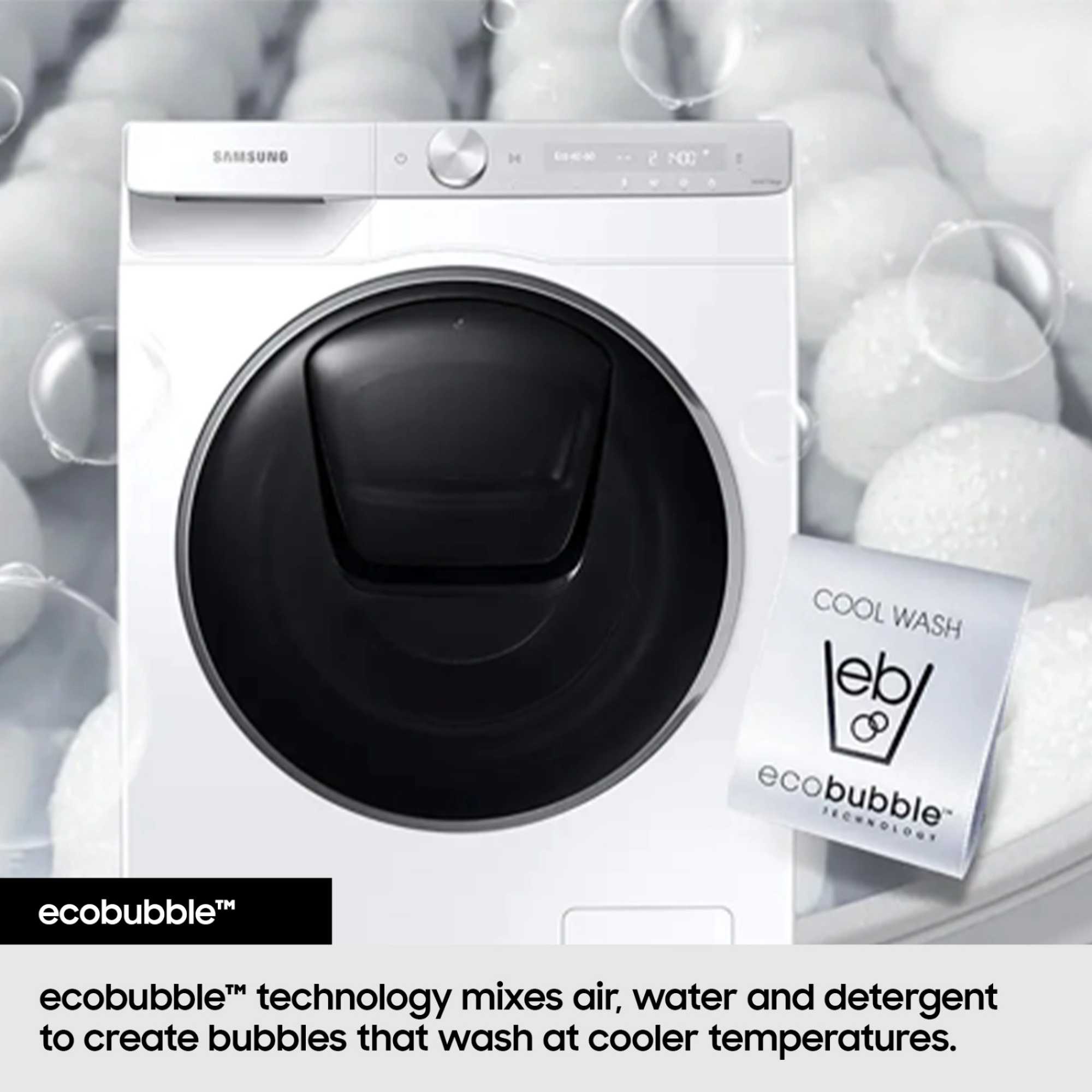 9kg Wash 6kg Dry 1400rpm Washer Dryer - WD90HG5U34BEEU