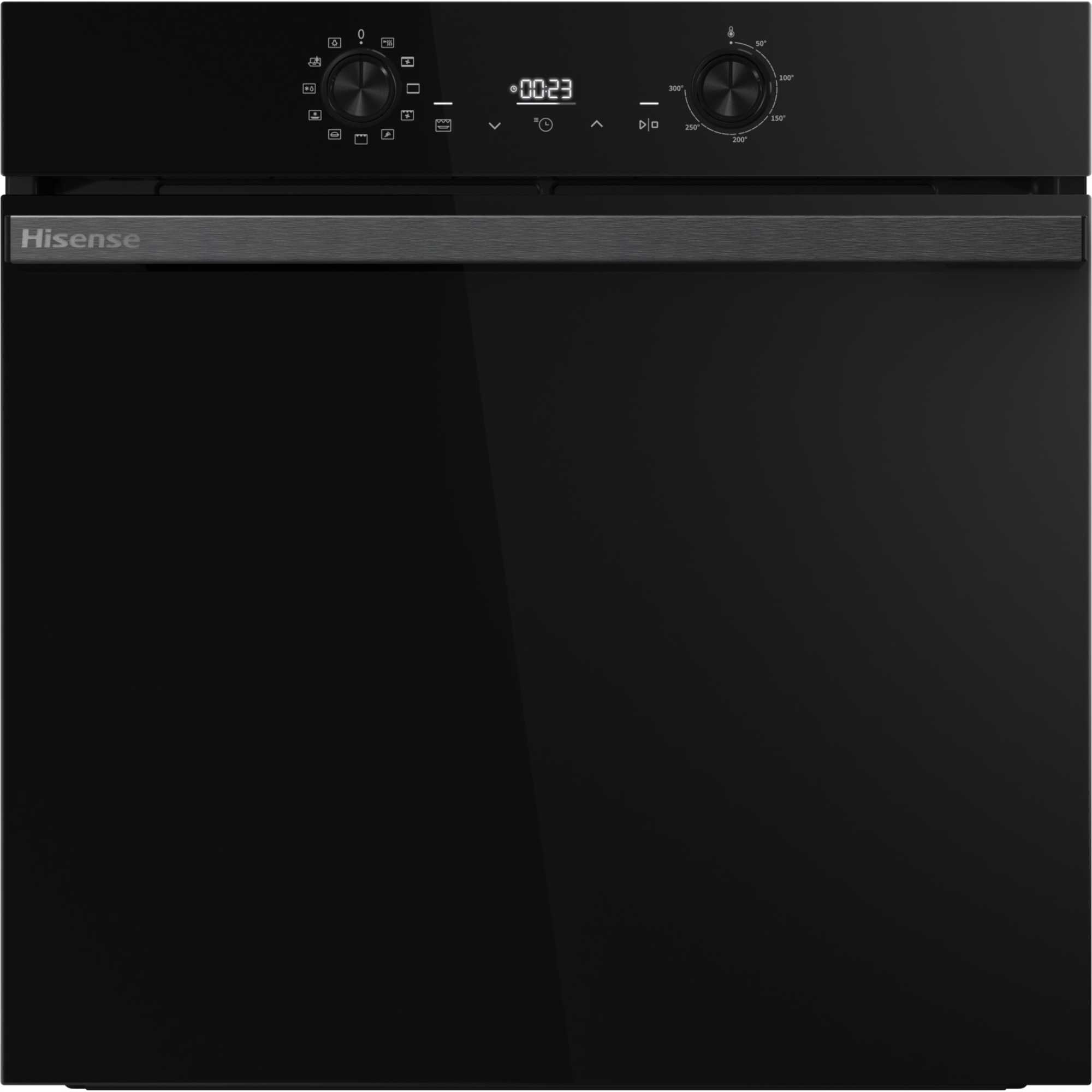 BI624CBPGUK 77L Built-in Catalytic Oven - Black