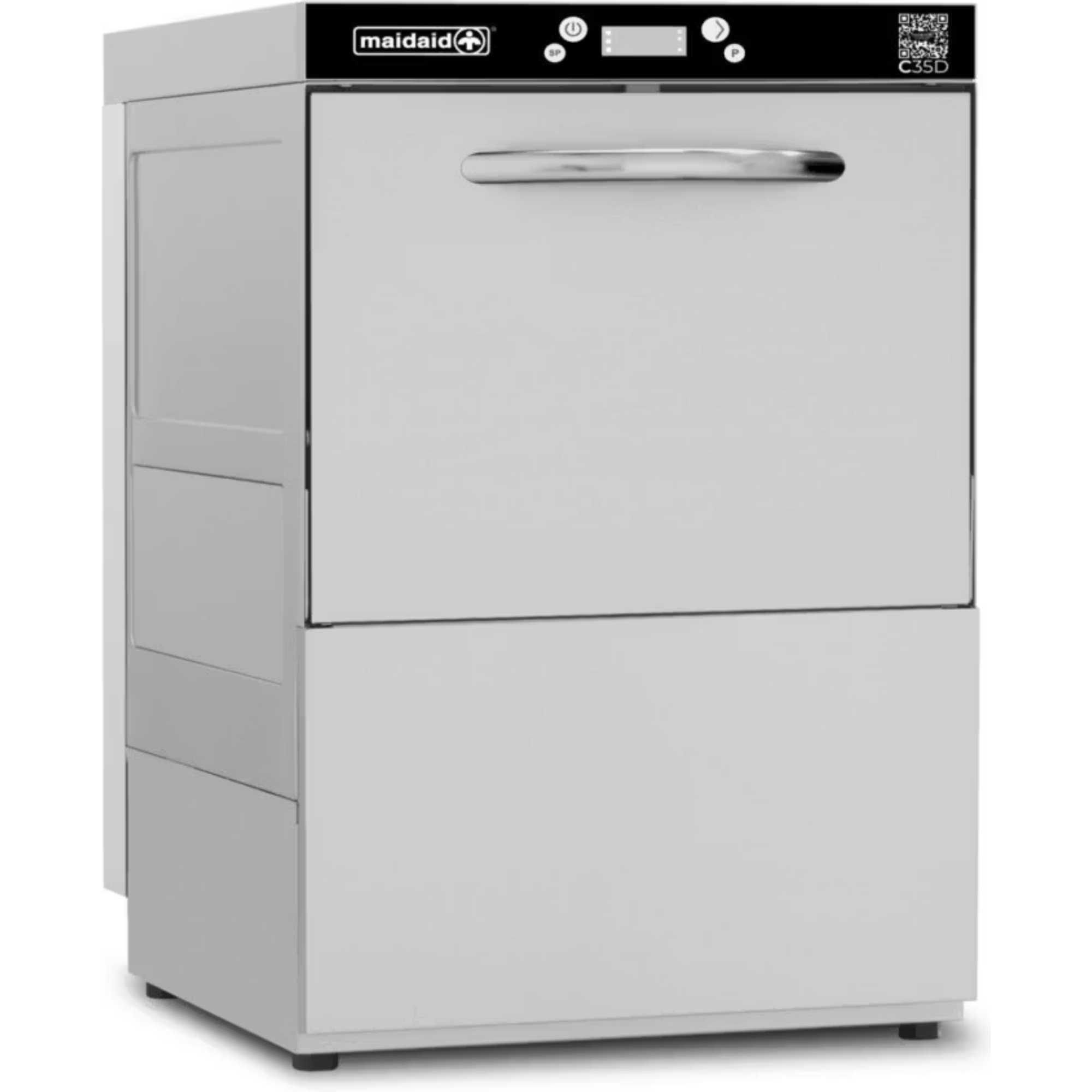 C35D Commercial Tank Glasswasher - White