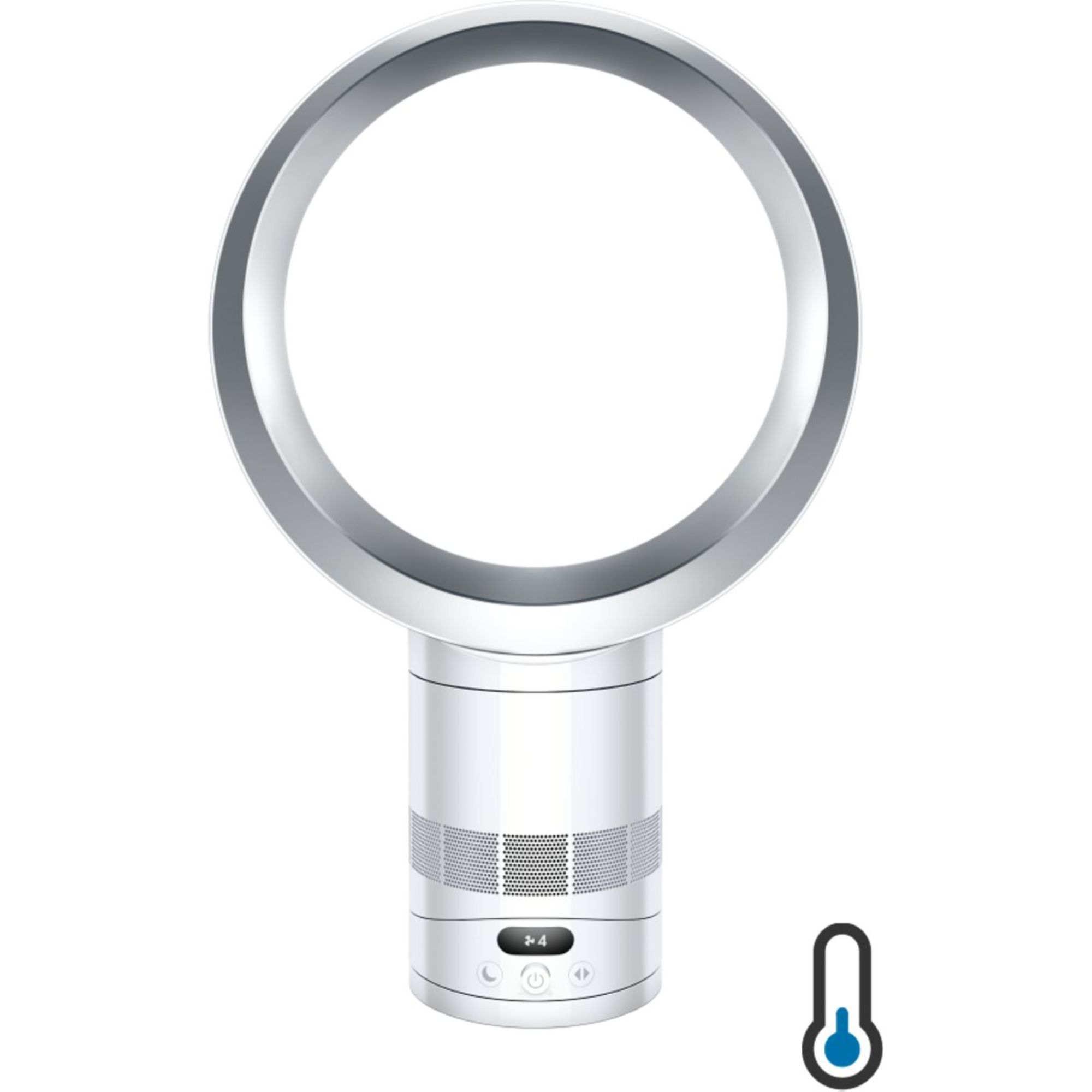 CF1 Cooling Fan, White/Silver