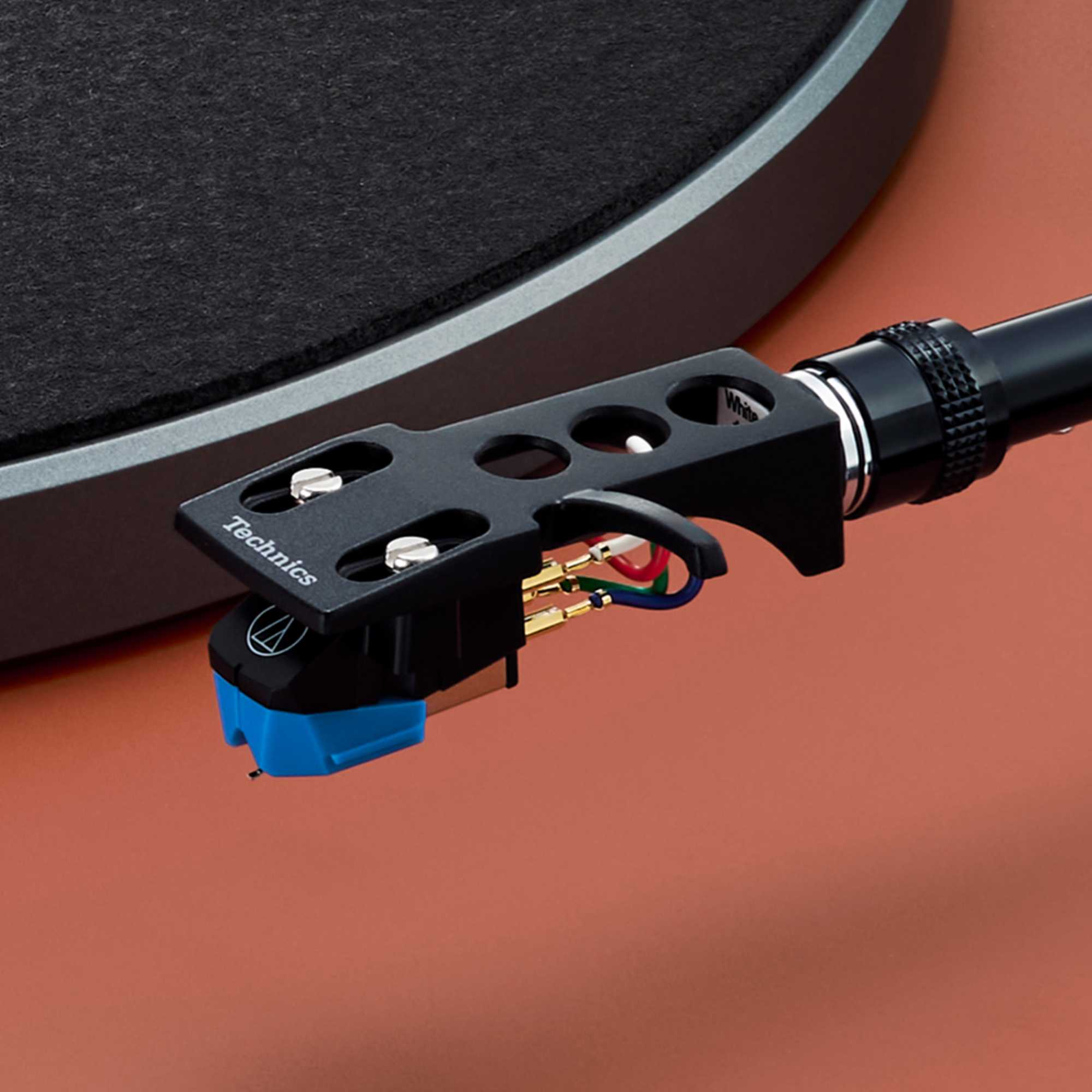 SL-40CBTBT Direct Drive Turntable System with Bluetooth - Terracotta