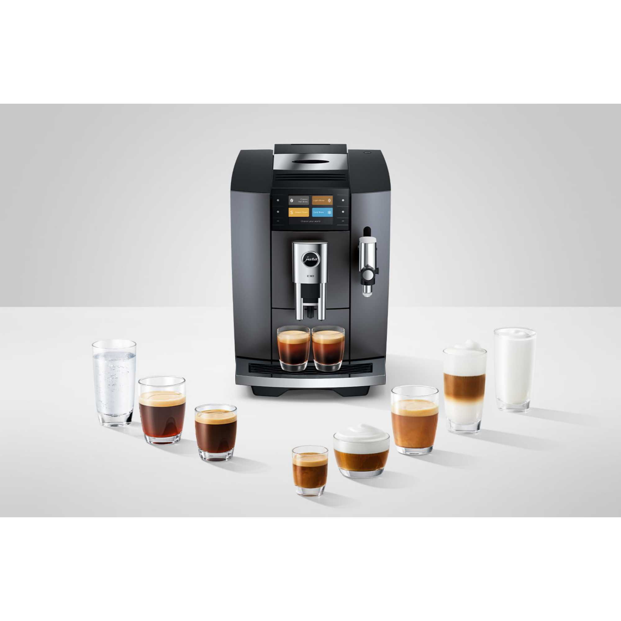 E10 Smart Bean to Cup Coffee Machine - Onyx Grey