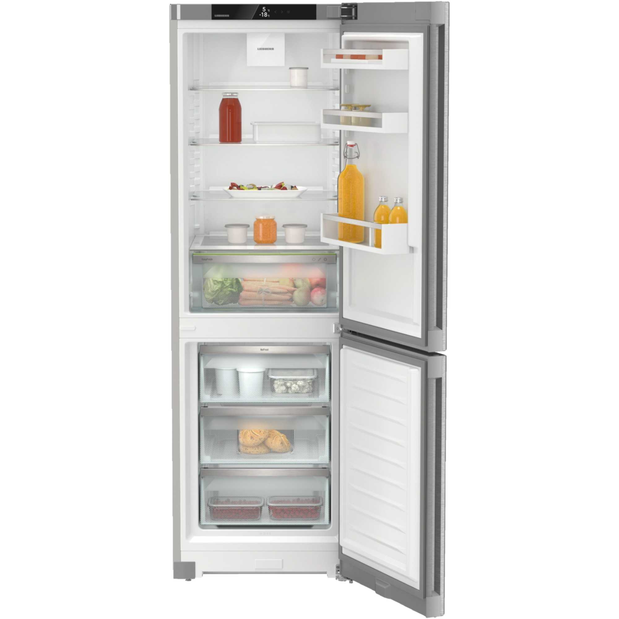 Fridge Freezer 60/40 NoFrost - Silver - CNSDC5203