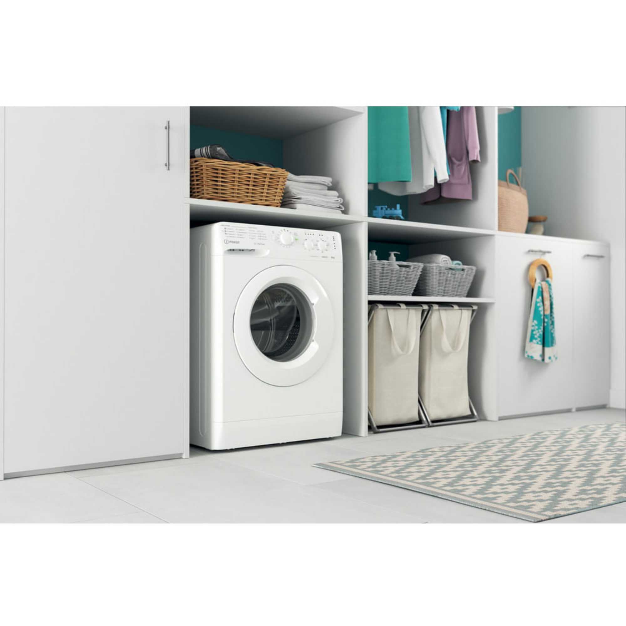 MyTime 9kg 1400rpm Washing Machine - MTWC 91495 W UK N