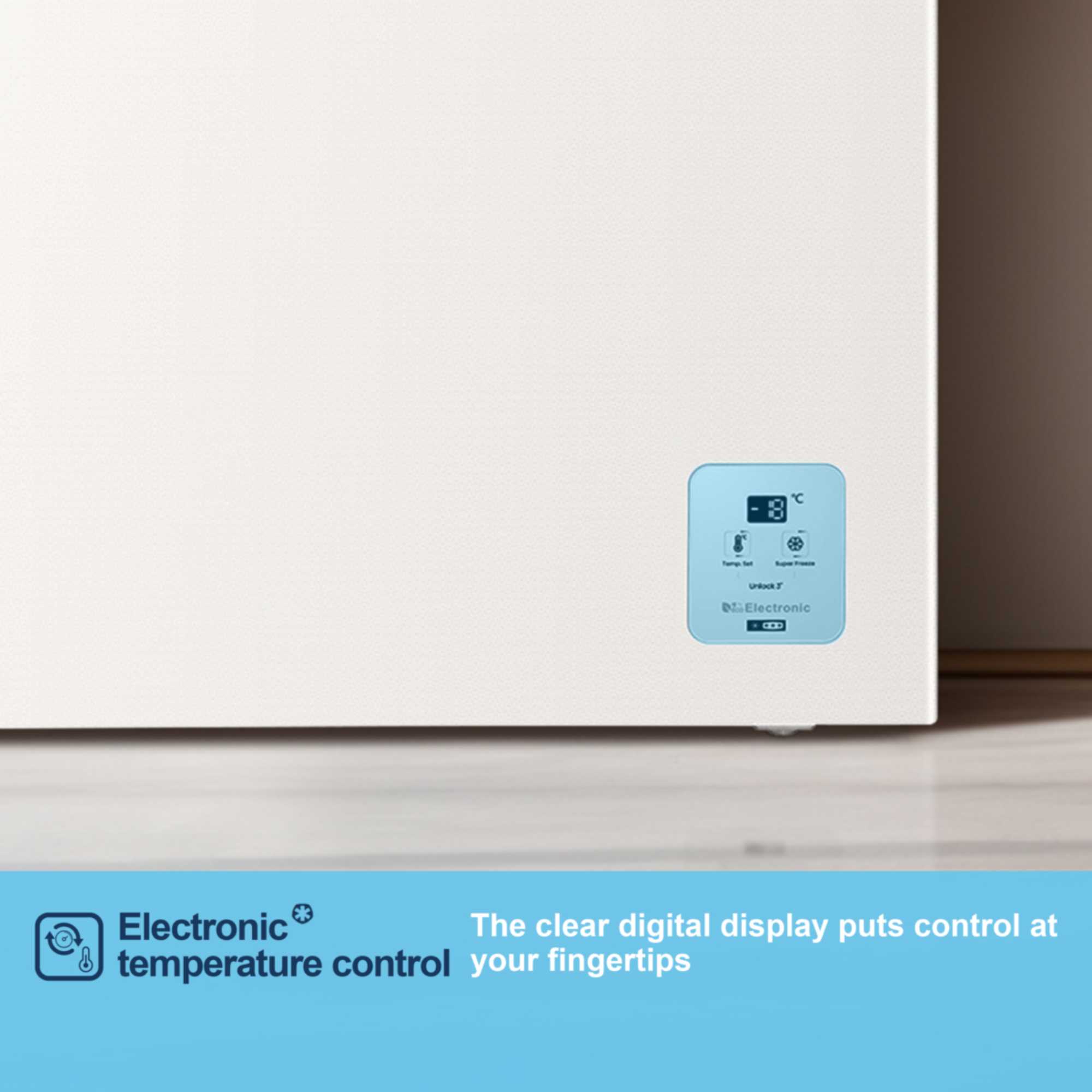 MCF200E 198L Chest Freezer - White