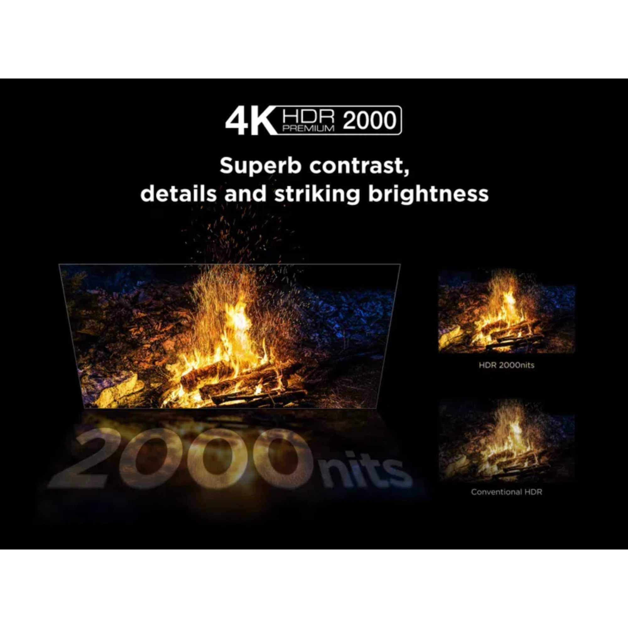 C7K-UK 50" 4K Ultra HD QD-Mini LED Smart Google TV - 50C7KUK