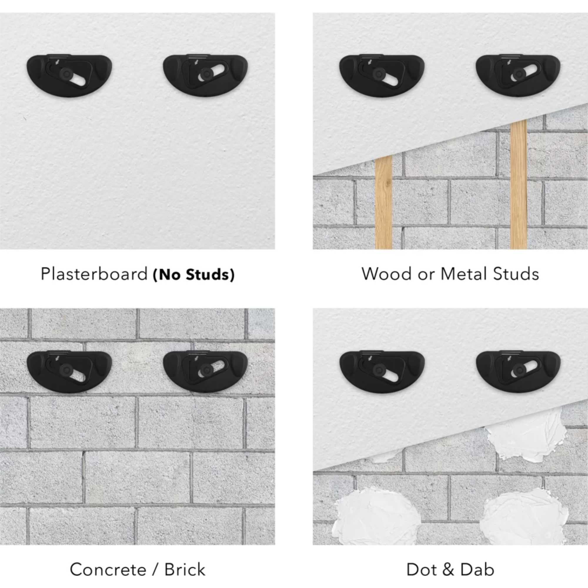 ANY80FW Low Profile Any Wall TV Mount