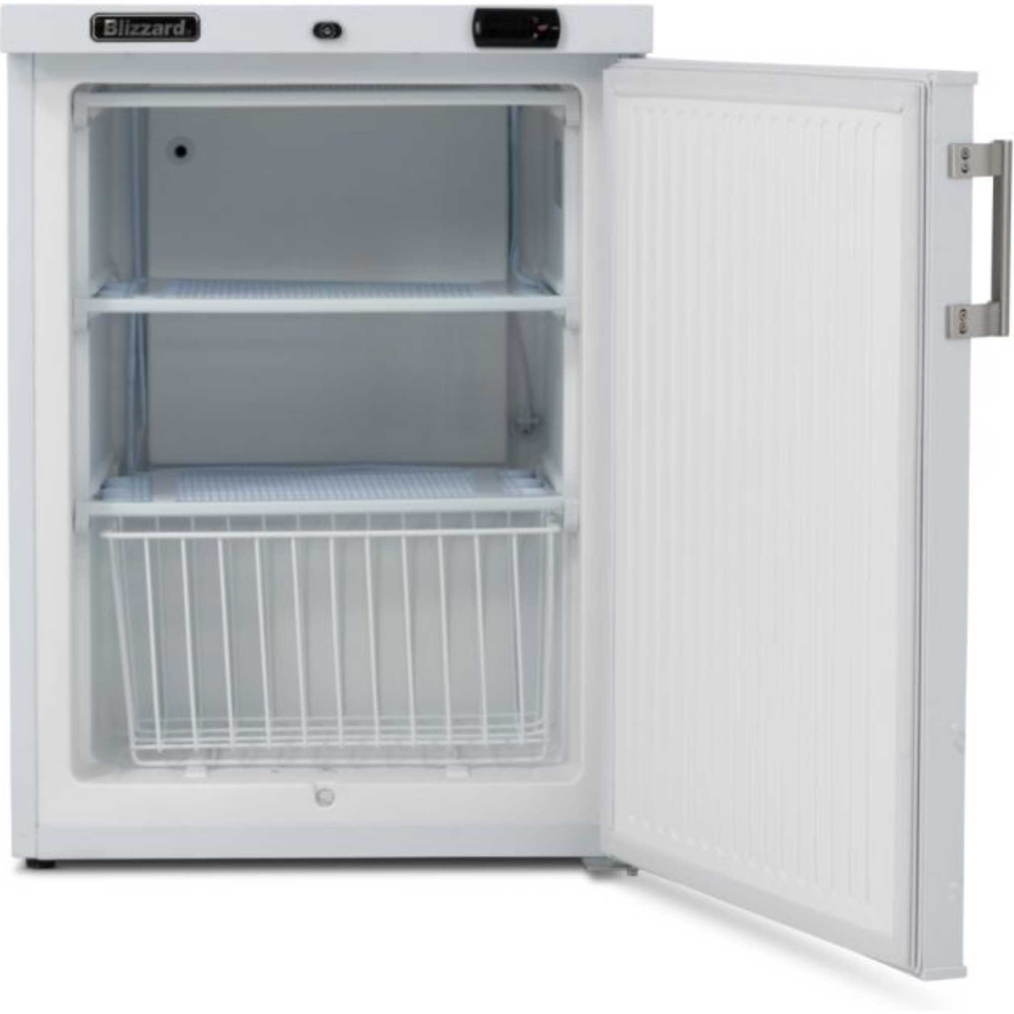 UCF140WH Single Door Undercounter 85L Freezer - White