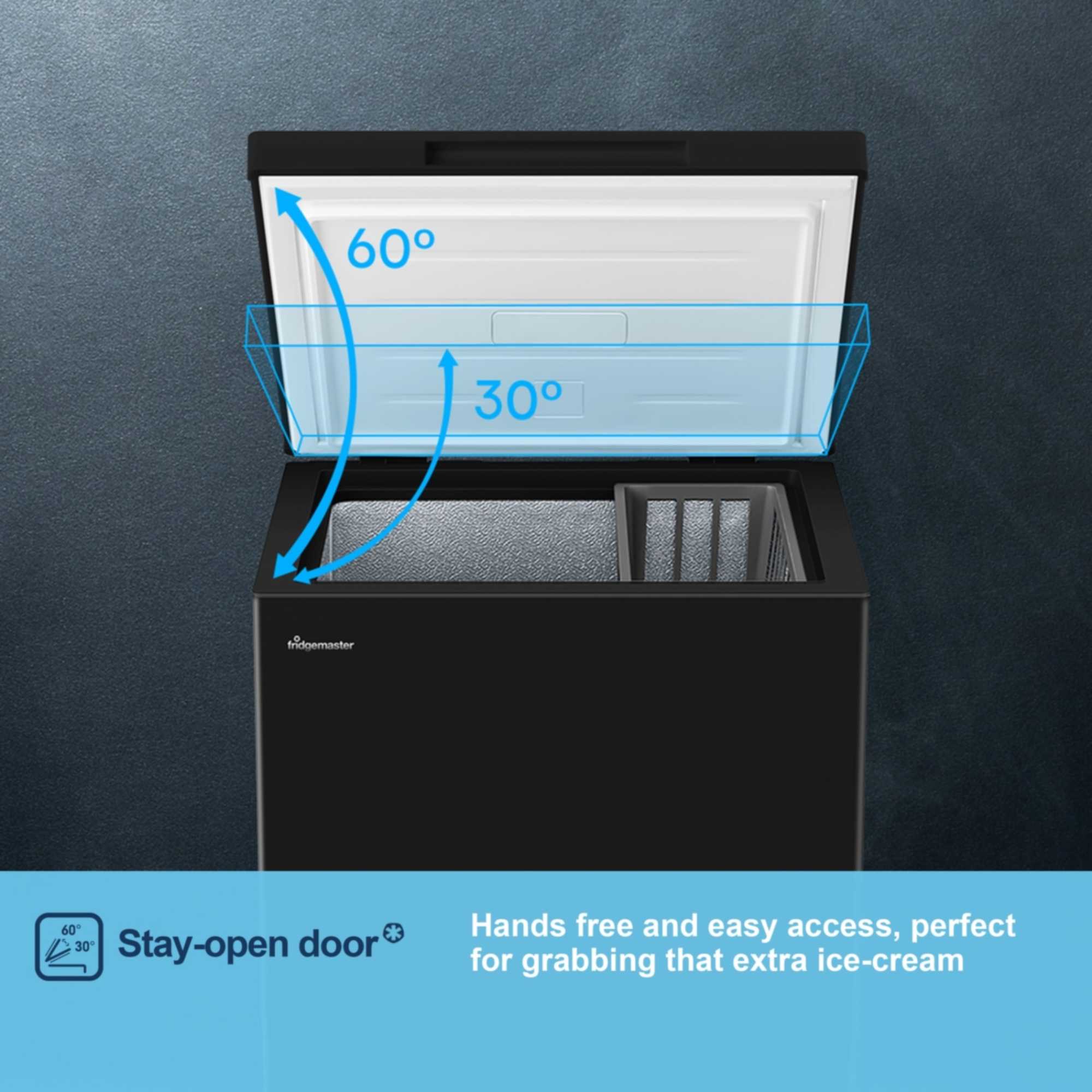 MCF100EB 97L Chest Freezer