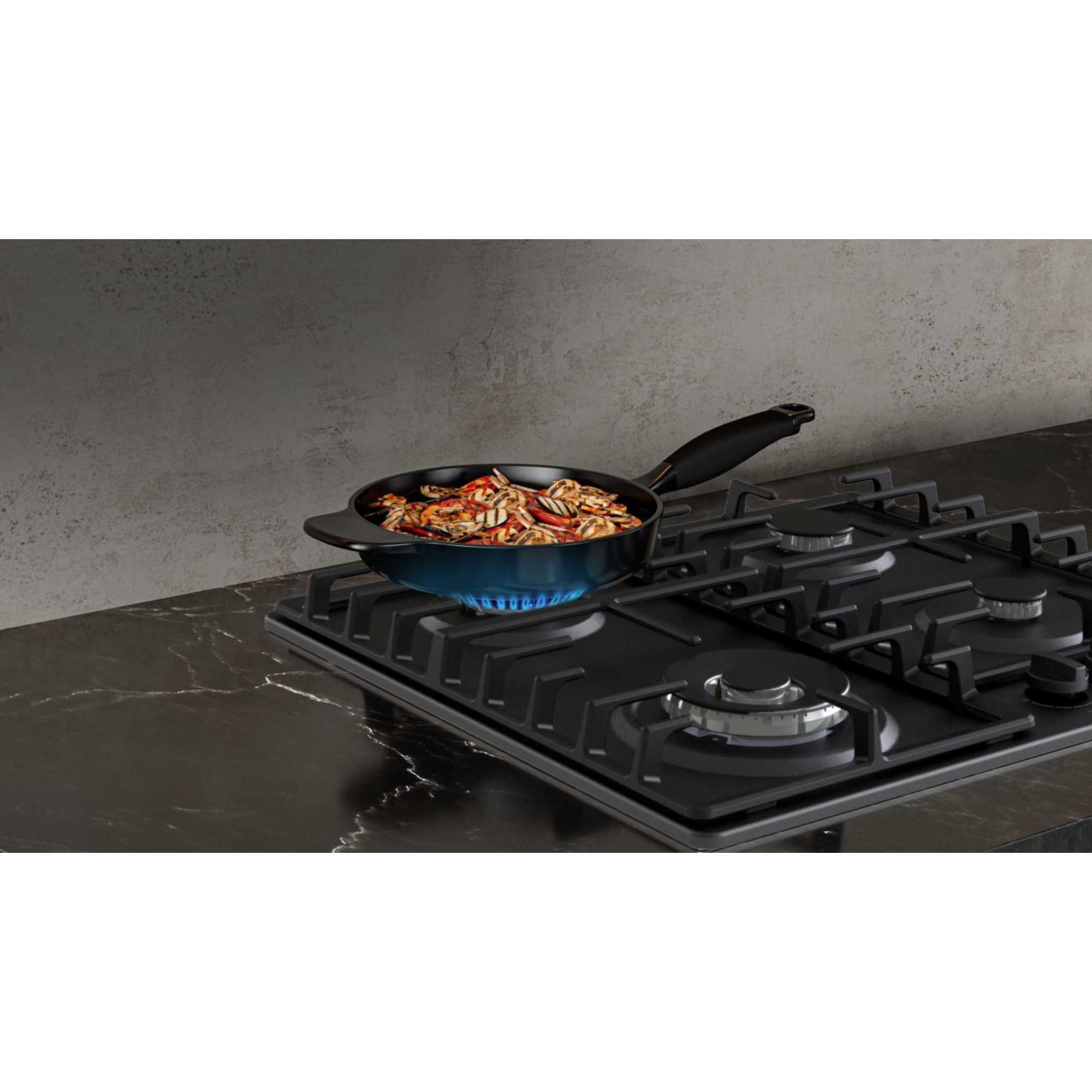 GM663BHF Hi2 60cm 4 Zone Gas Hob - Black