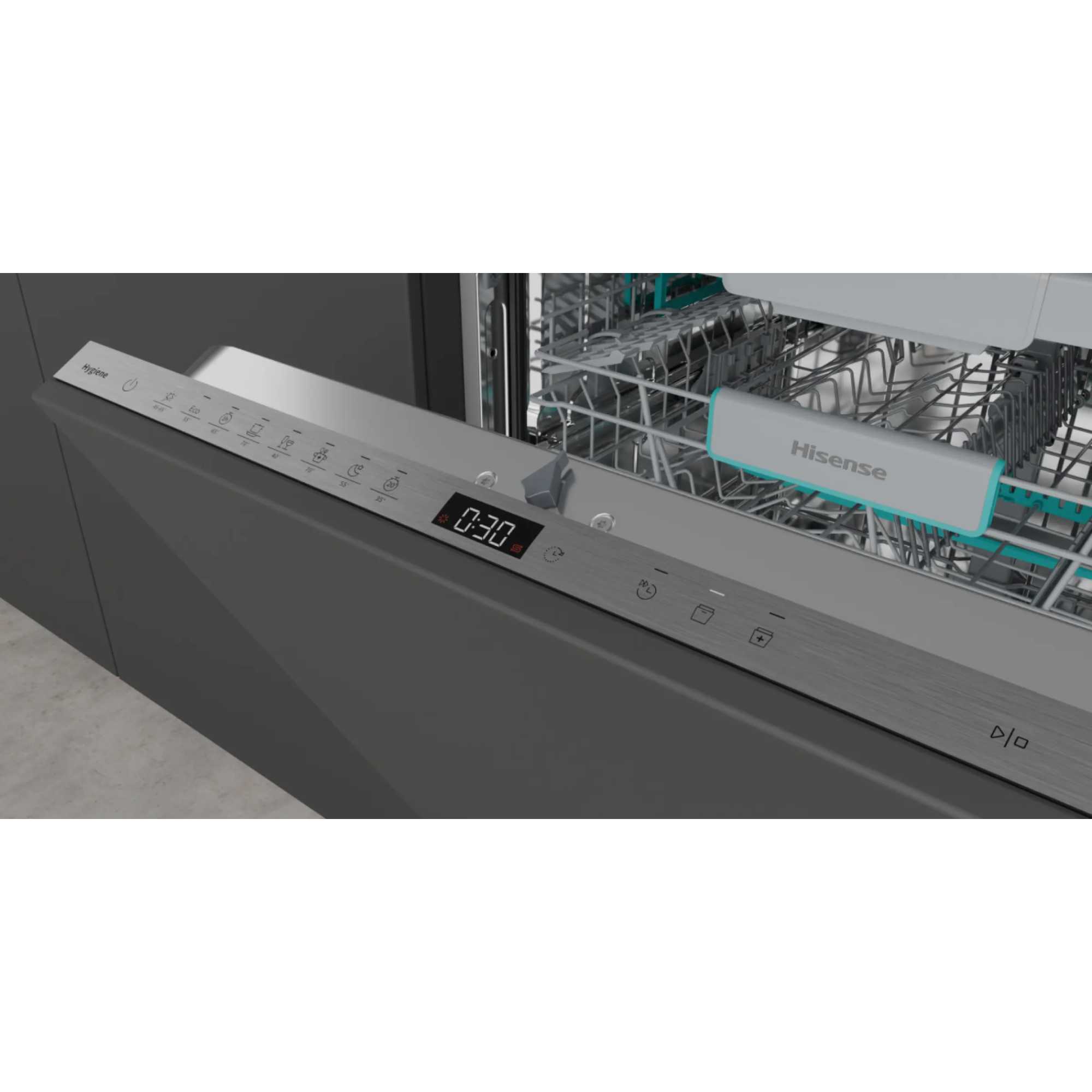 Hi6 16 Place Setting Fully Integrated Full-Sized Dishwasher - HV16AUK