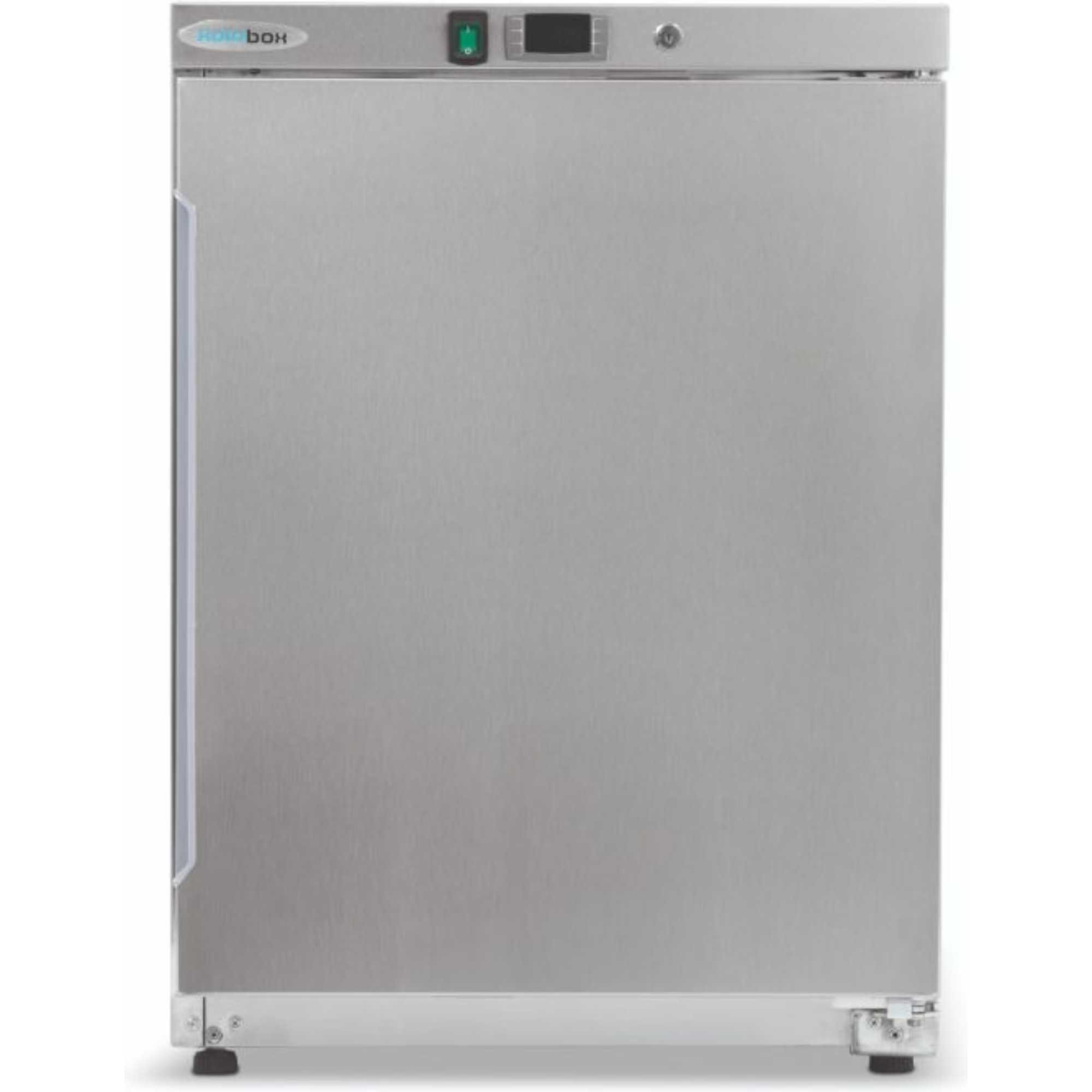 KXF200 Singled Hinged Door 113L Undercounter Freezer - Stainless Steel