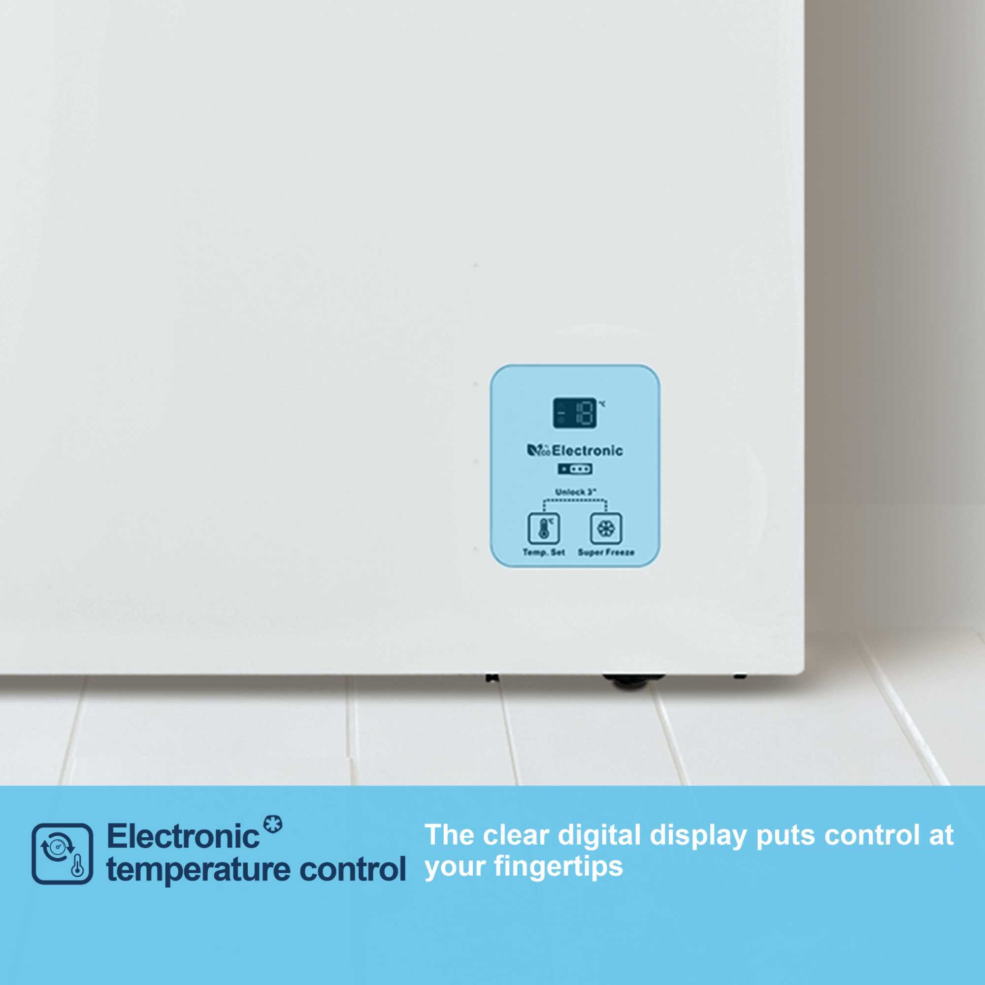 MCF198E 191L Chest Freezer - White