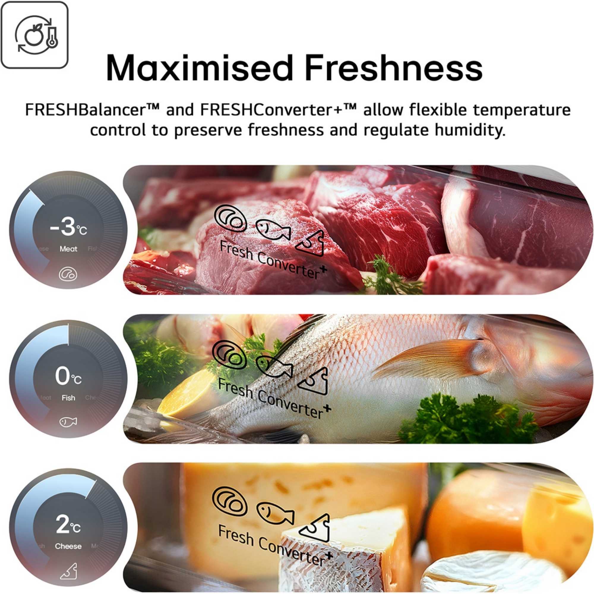 Fridge Freezer 70/30 Total No Frost - Silver - GBBW322CPY
