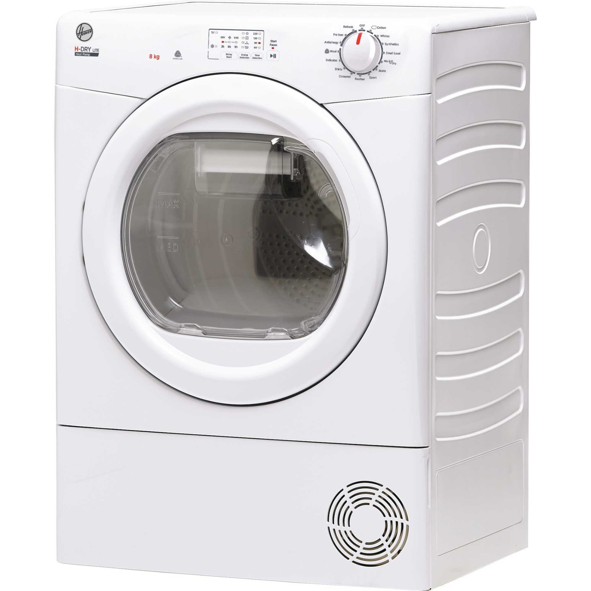 HLEH8A1LE-80 8kg Heat Pump Tumble Dryer - White