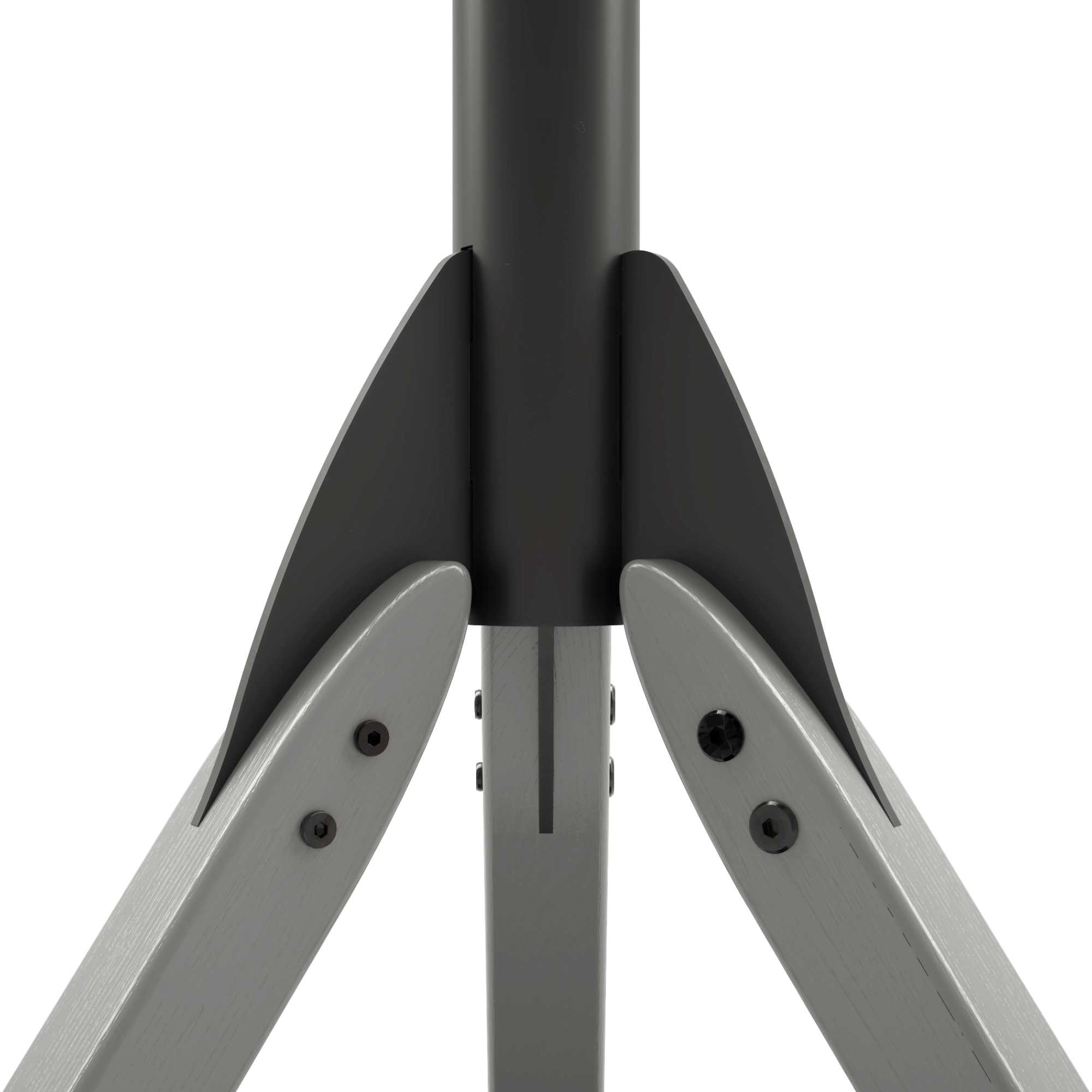 FSLK1001HOXGB Hoxton Sound Freestanding TV + Soundbar Stand - Grey