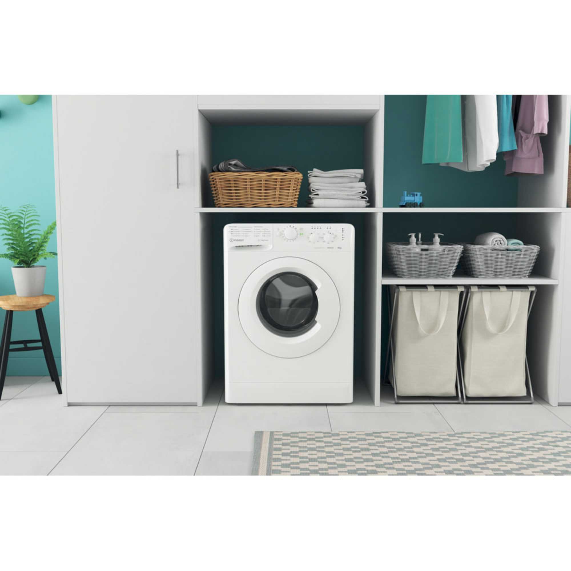 MyTime 9kg 1400rpm Washing Machine - MTWC 91495 W UK N