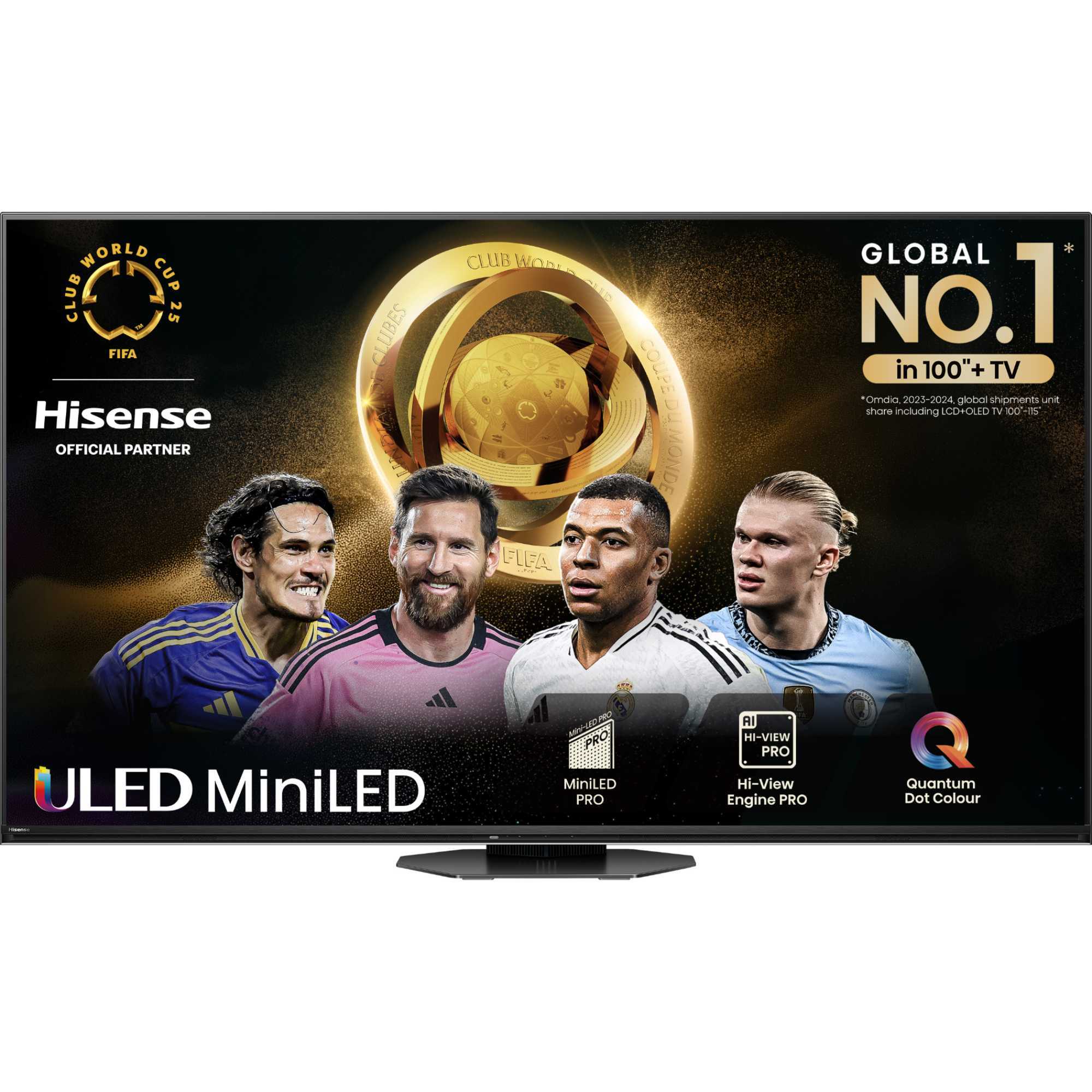 65U8NQTUK 65" 4K Mini LED PRO Smart TV 144Hz Refresh Rate with Freely