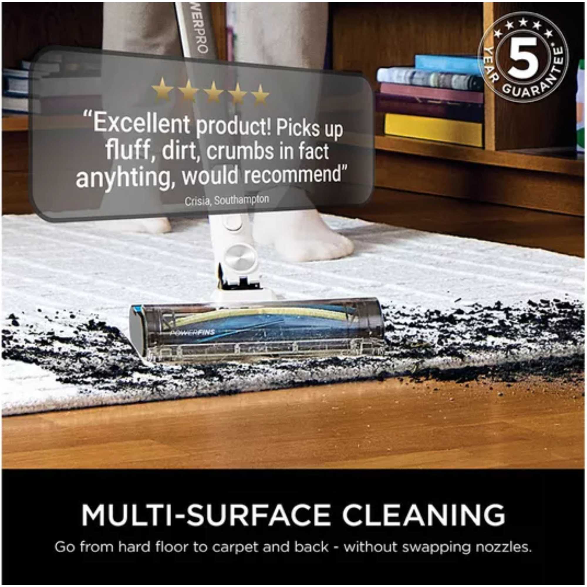 IZ380UKT PowerPro Pet Anti Air Wrap Cordless Stick