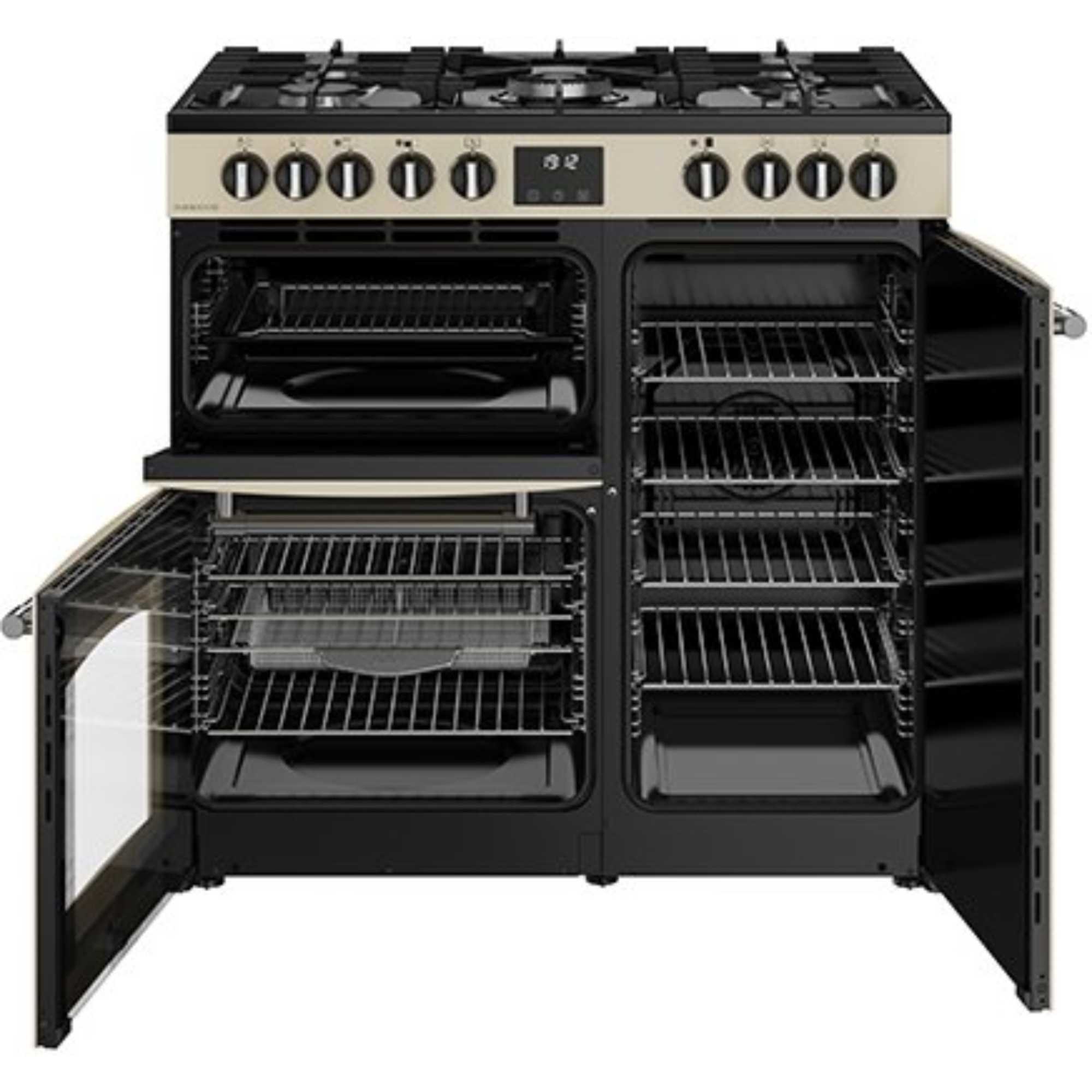 RCAFHOUSE90DFCRM Farmhouse 90DF Range Dual Fuel Cooker - Cream