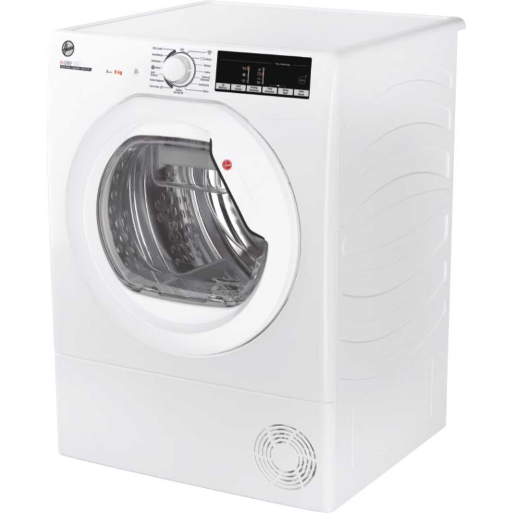 HLE H9A3TE-80/N 9kg Heat Pump Smart Tumble Dryer - White