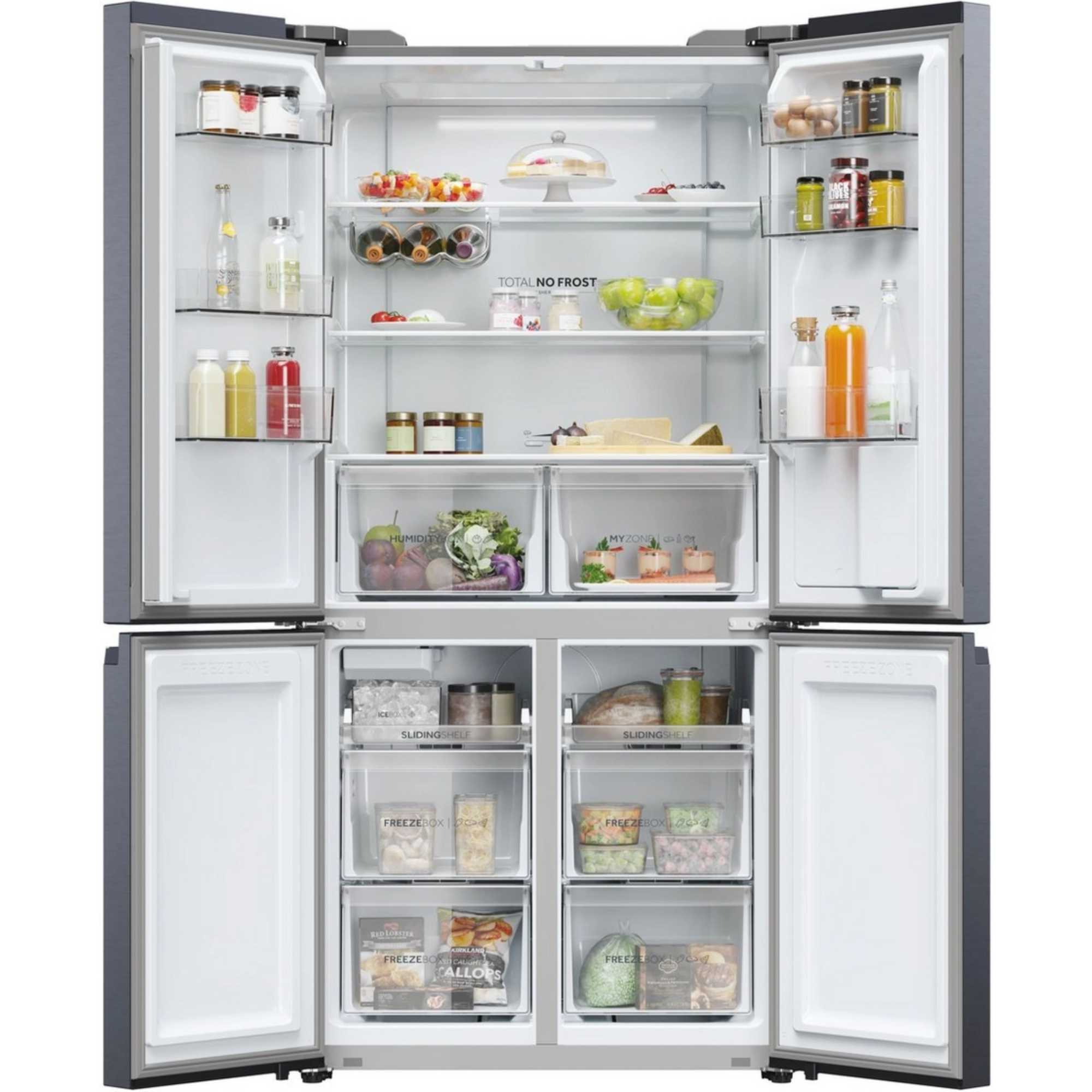 American Style Fridge Freezer 528L No Frost - Black - HCR5919EHMB