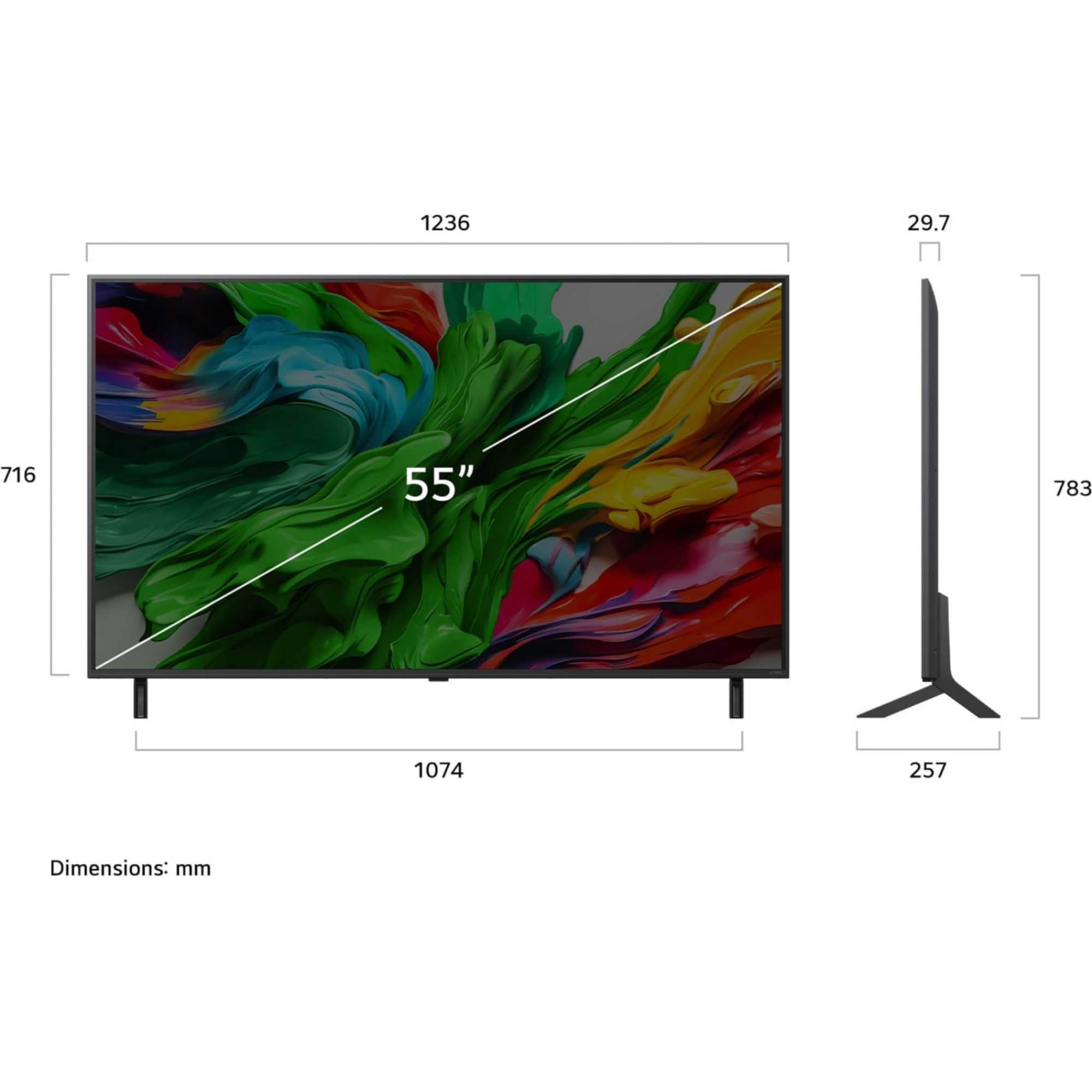 85A6C 55" 4K Ultra HD QNED HDR Smart TV - 55QNED85A6C