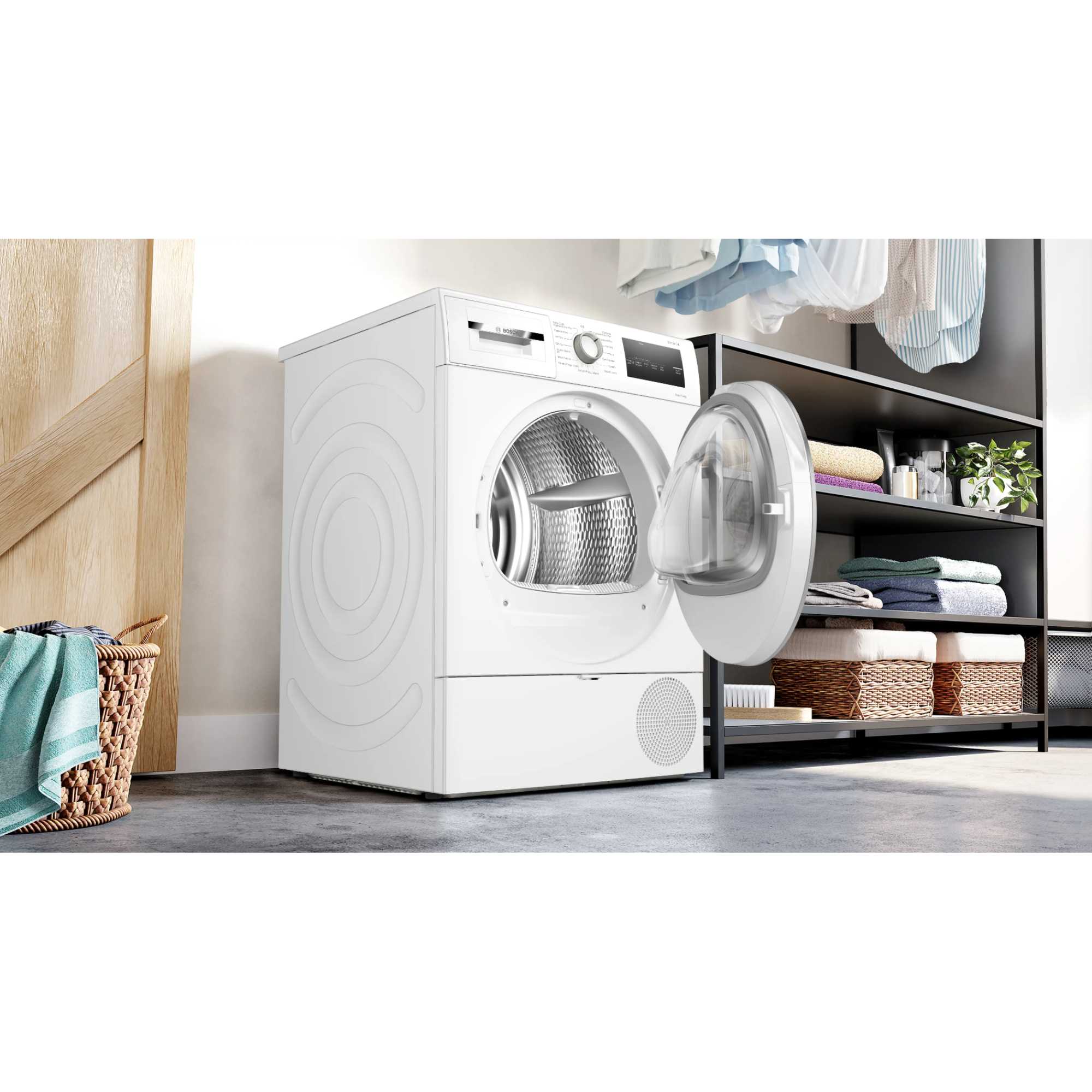 WTH85224GB Series 4 8kg Heat Pump Tumble Dryer - White