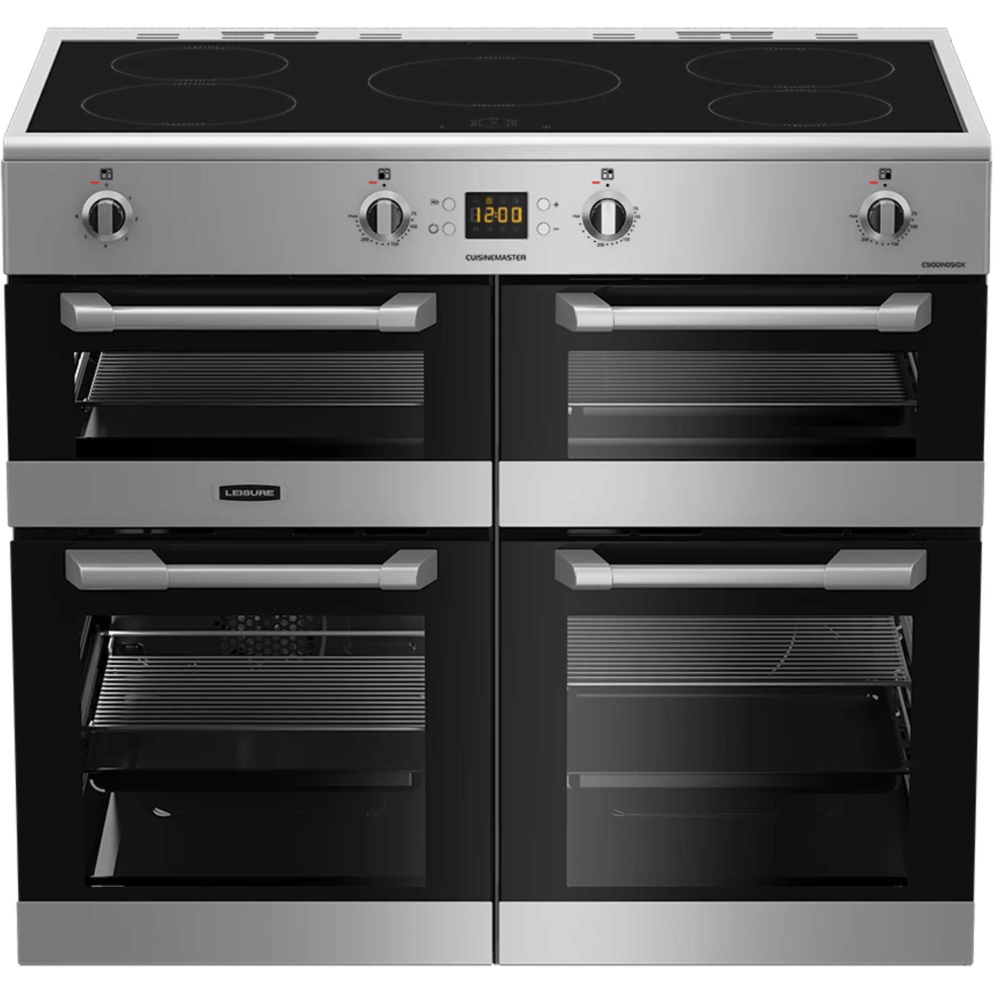 CS100D510X Cuisinemaster 100cm 5 Zone Induction Hob Range Cooker - Stainless Steel