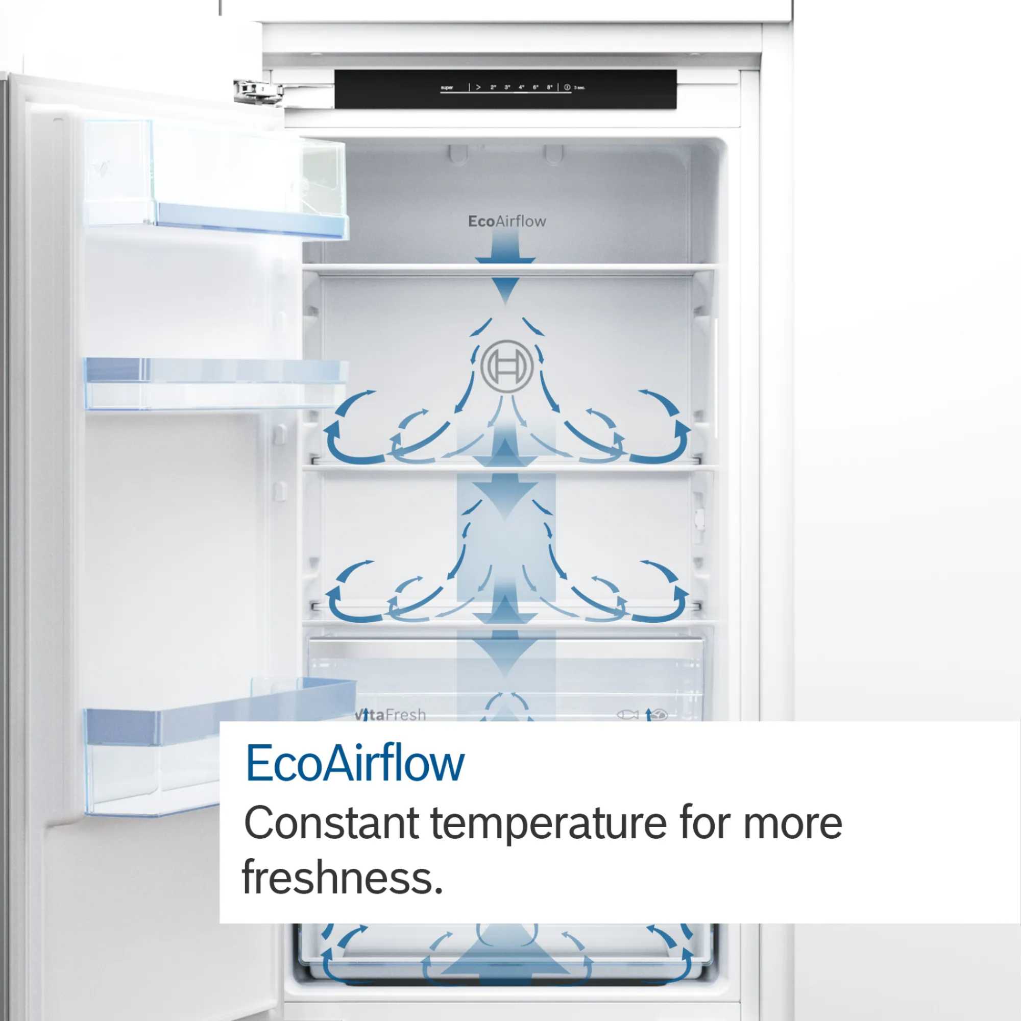 KUL22VFD0G Series 4 93l Built-In Fridge with Ice Box