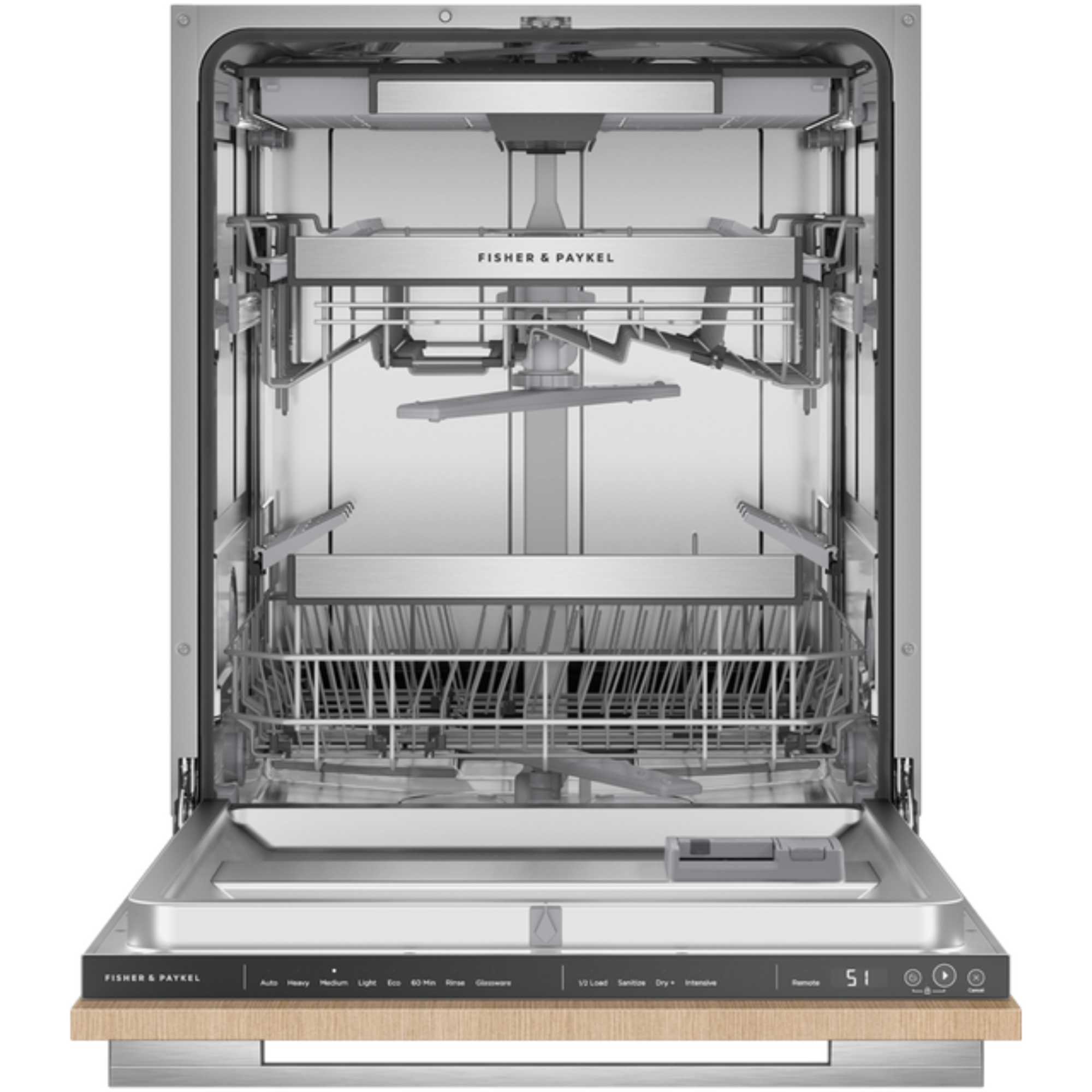 Series 7 DW60U4HI2 Fully Integrated Dishwasher 16 Place Settings - Black