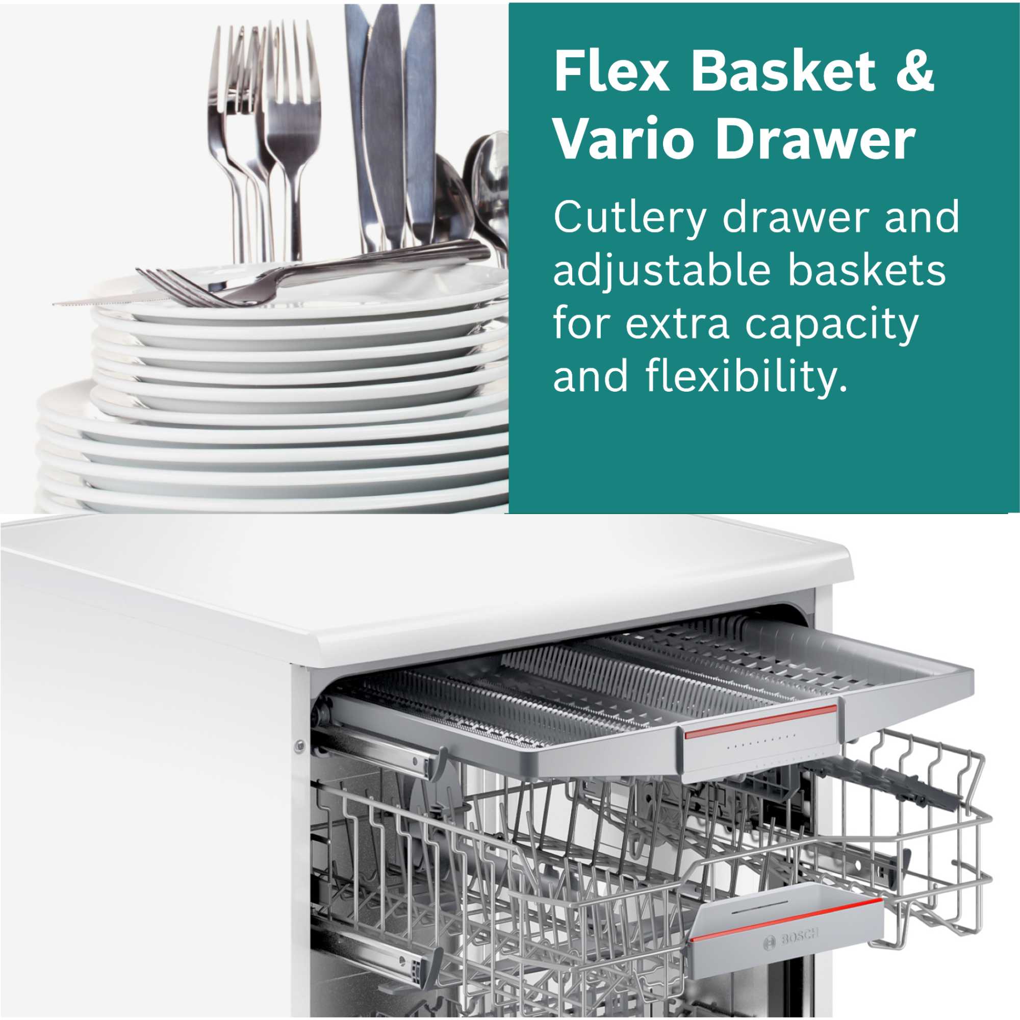 Series 6 Freestanding Full-Sized Dishwasher - SMS6TCI02G