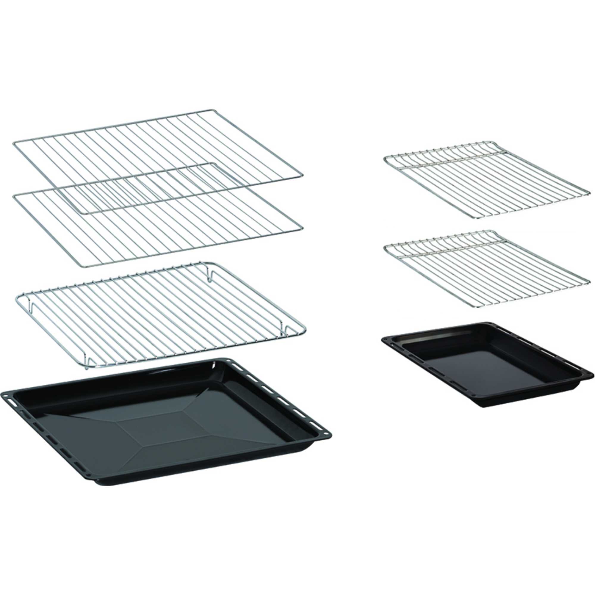 C90RCC 90cm Electric Range Cooker with 5 Ceramic Hobs - Black