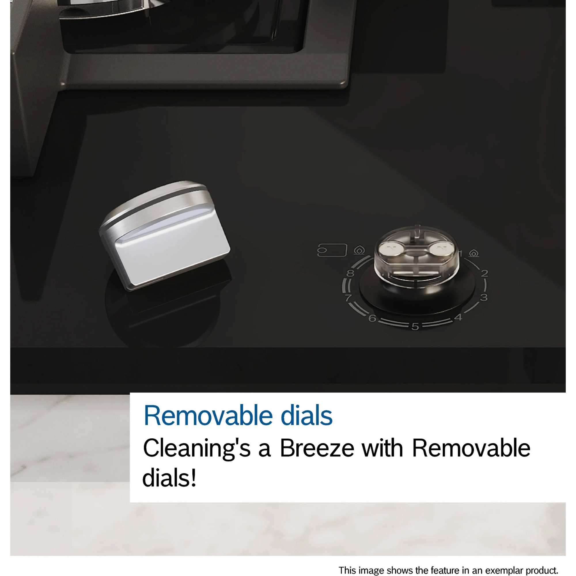 PCP6A6I90 Series 6 4 Burner 60cm Gas Hob - Black