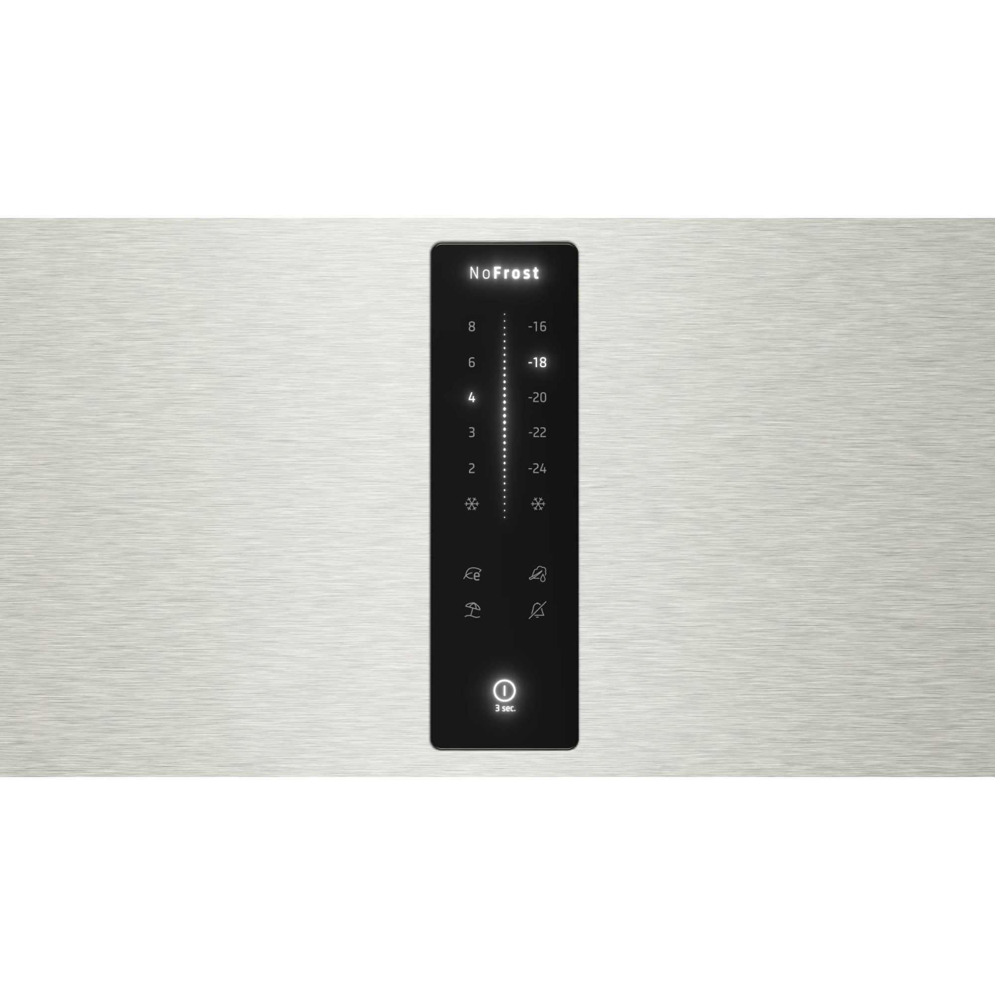 KG39NXIBF iQ300 363l Total noFrost Fridge Freezer - Inox