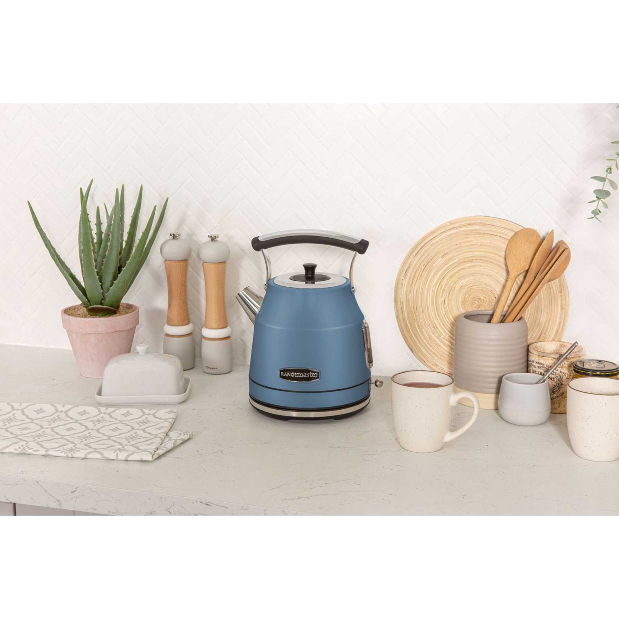RMCLDK201SB 1.7l 3kW Classic Quiet Boil Cordless Jug Kettle - Stone Blue