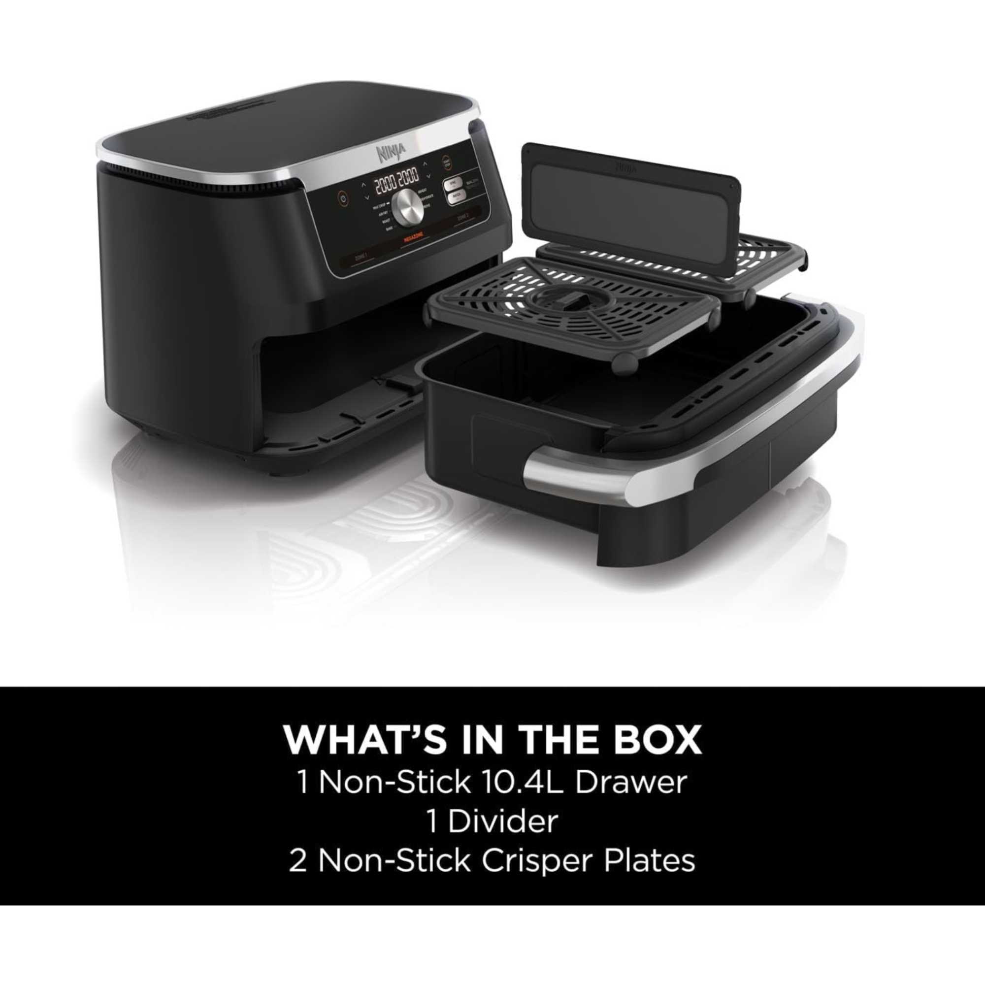 Foodi FlexDrawer Dual Air Fryer 10.4L - AF500UK