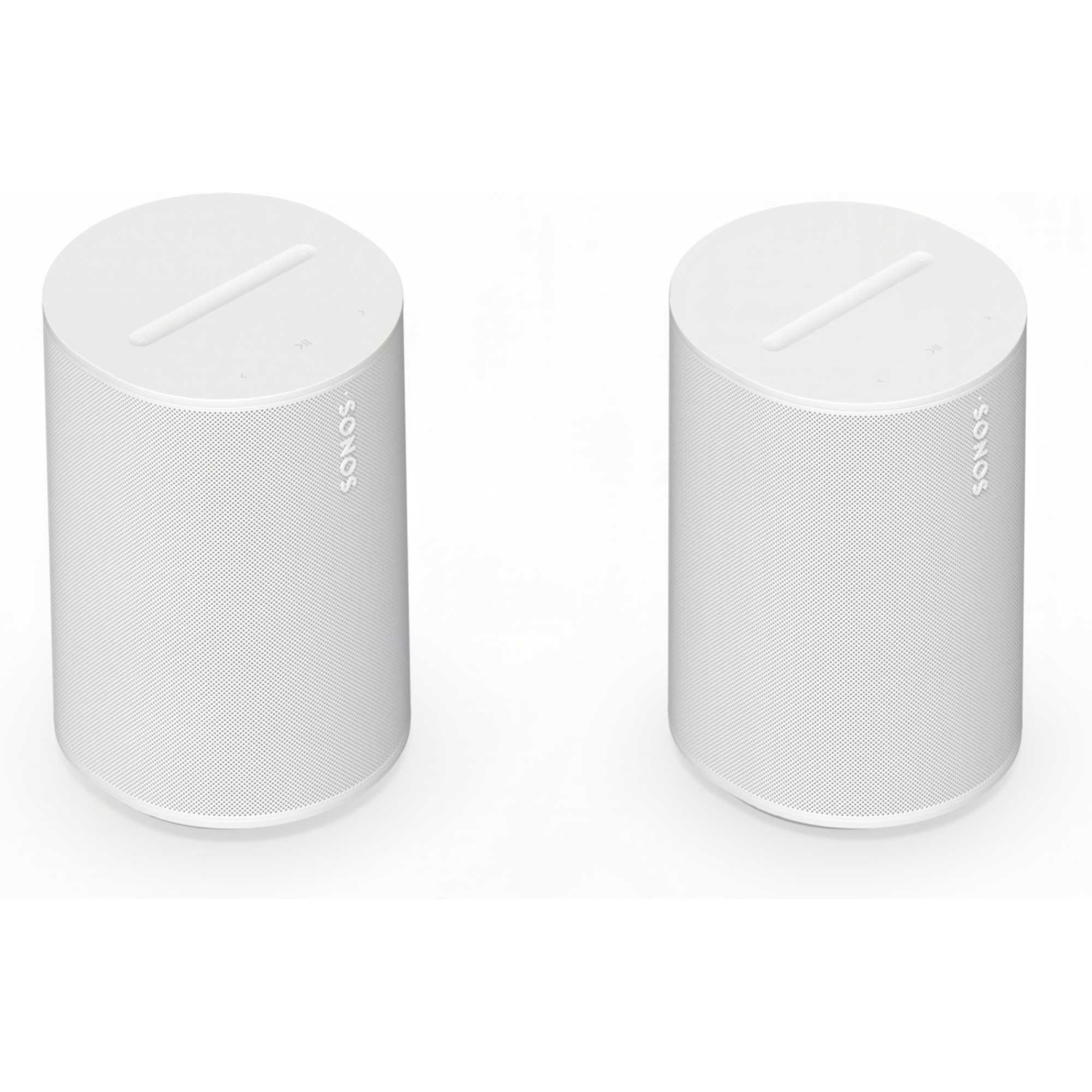 2 X Era 100 SL Next-Gen Home Bookshelf Speaker Bundle - White