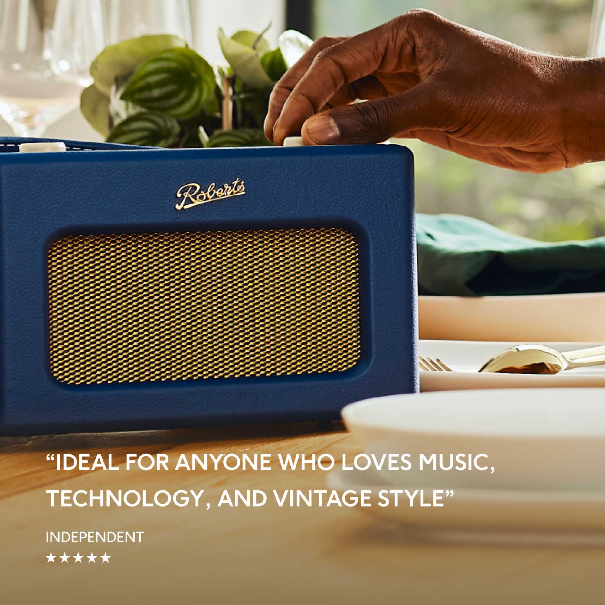 Revival iStream 3L DAB/FM Radio with Bluetooth - Midnight Blue
