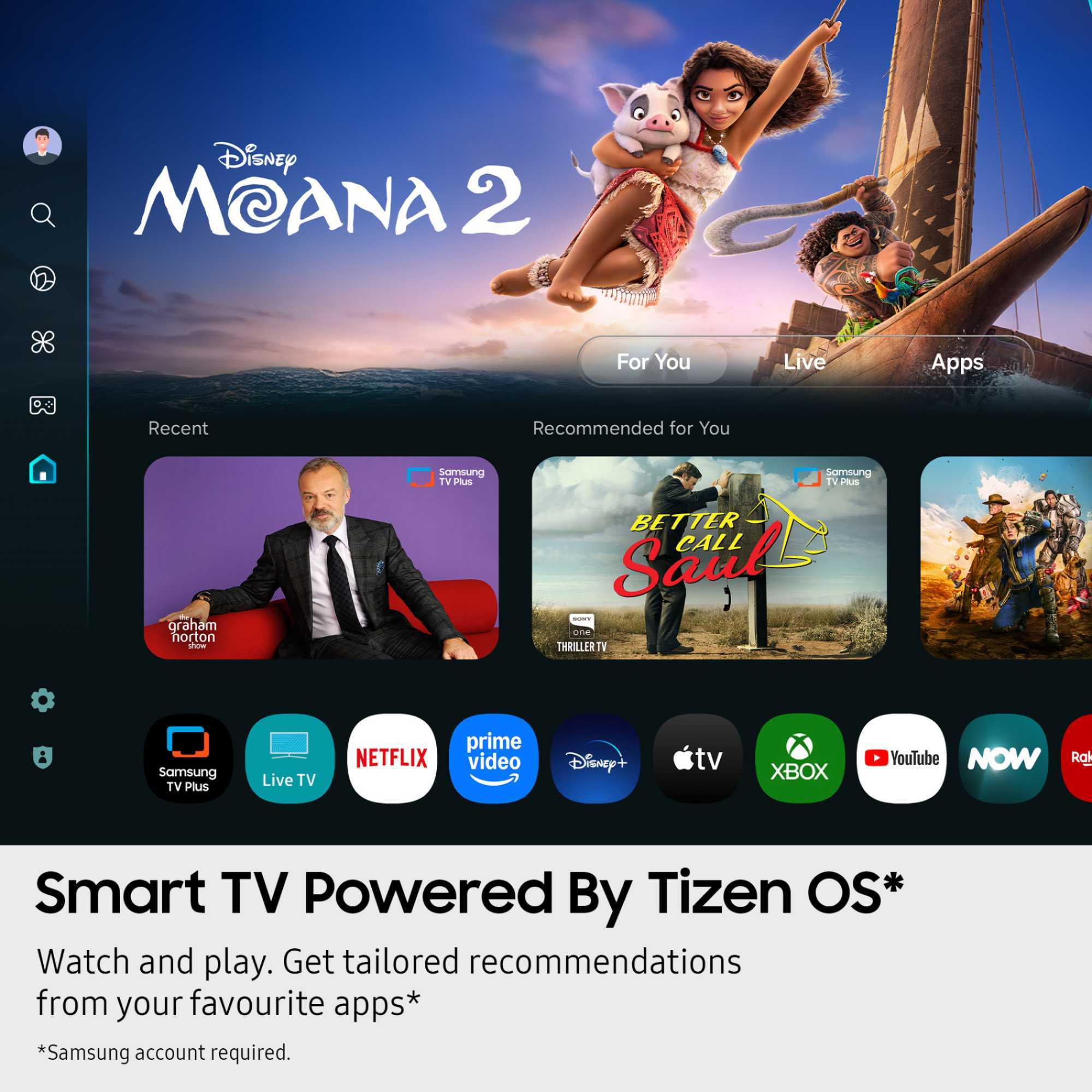 H5000 32" 720 HD LED HDR10+ Smart TV - UE32H5000F