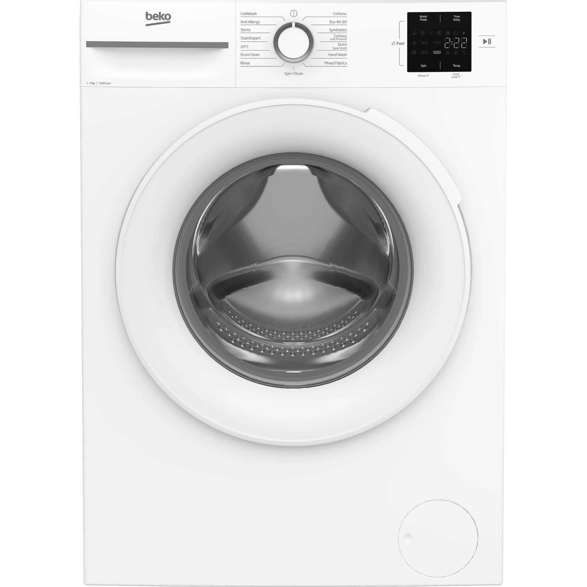 7kg 1200rpm Washing Machine - BM1WT3721W