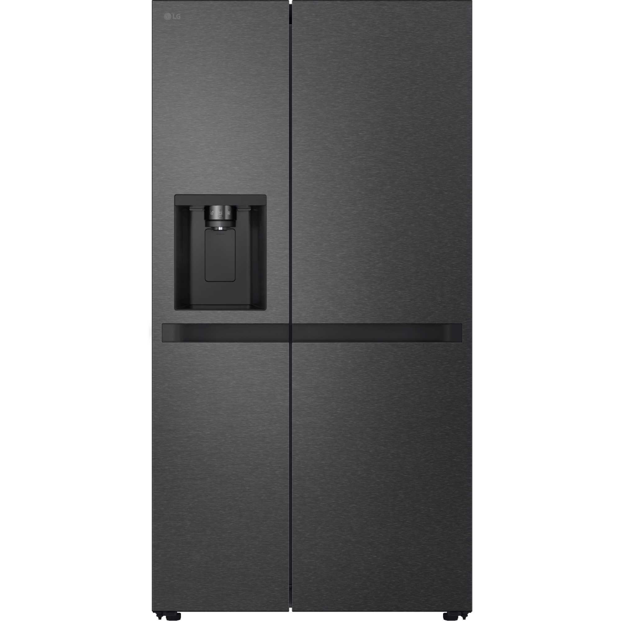 GSLC41EPPE 641L American Style Fridge Freezer - Matte Black