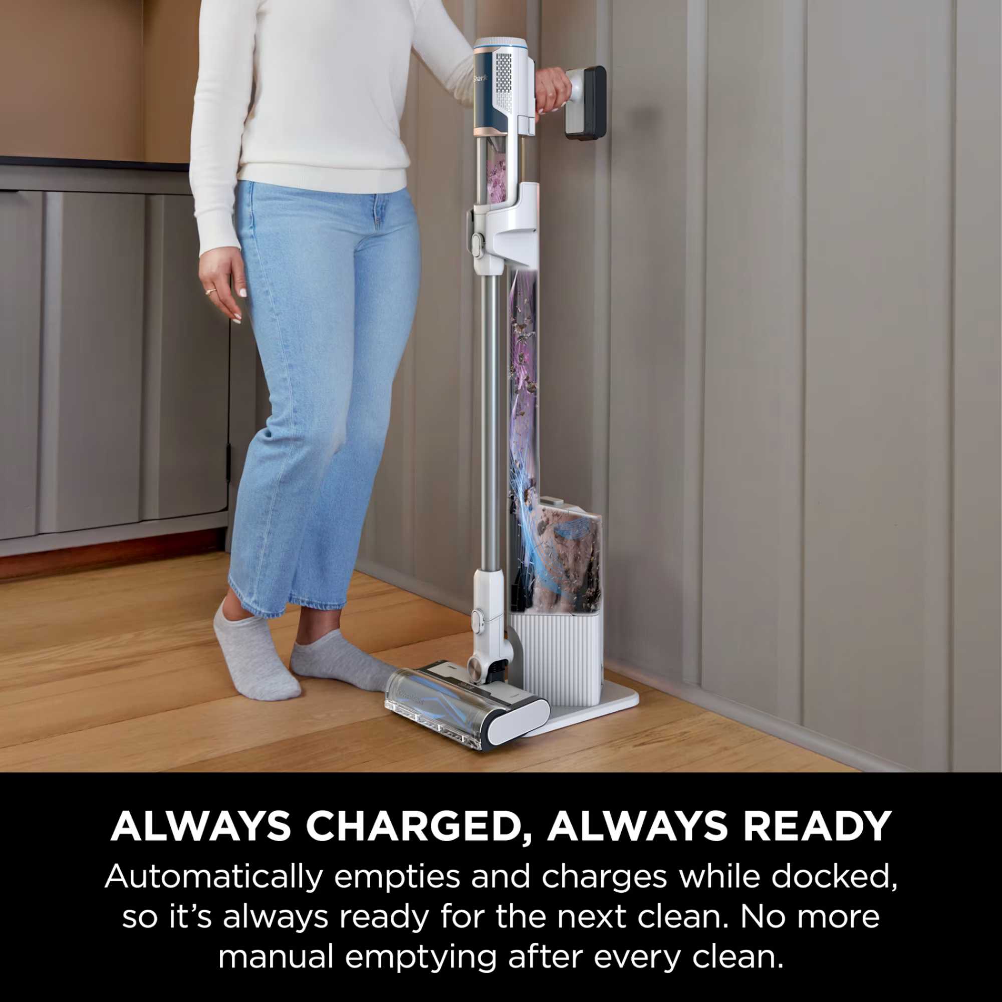 BU3521UK Cordless Stick Vacuum with Auto Empty System